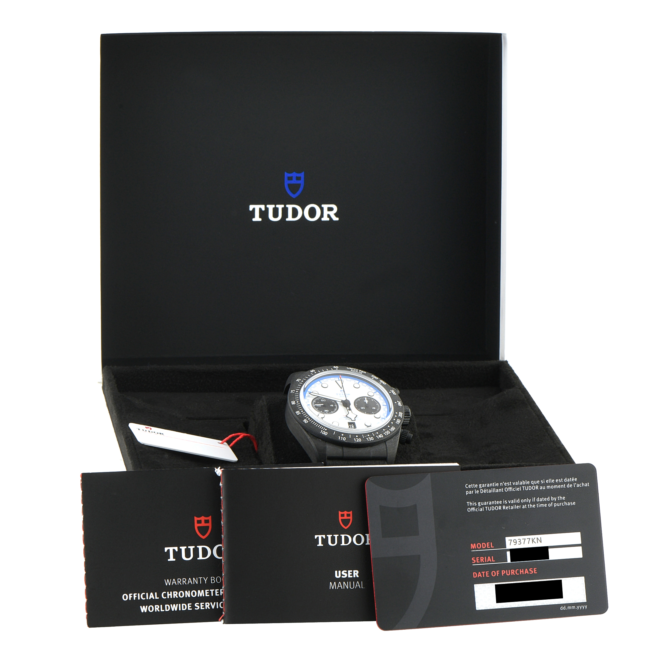 Tudor Black Bay Chrono Carbon 25 Watch 79377KN - Image 5