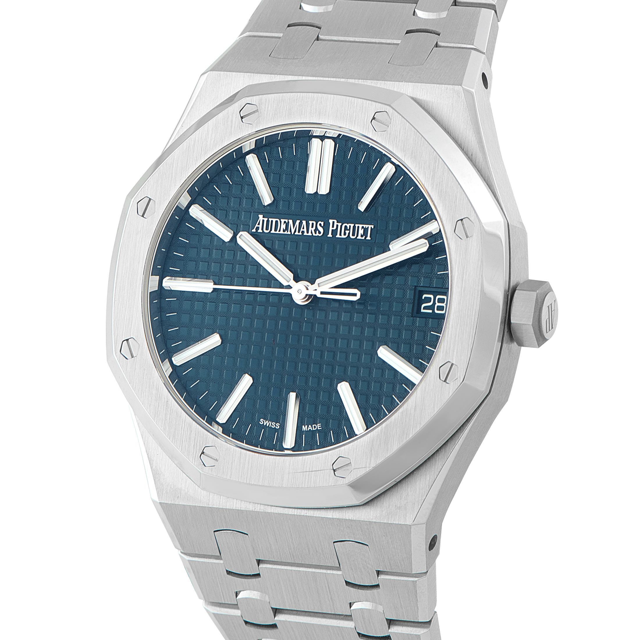 Audemars Piguet Royal Oak Blue Dial Steel Watch 15510ST.OO.1320ST.06 - Image 2
