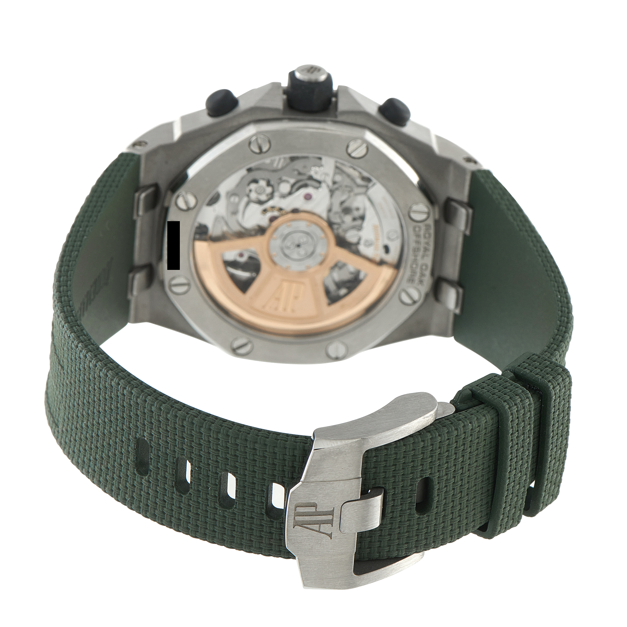 Audemars Piguet Royal Oak Offshore Green Dial Titanium Watch 26238TI.OO.A056CA.01 - Image 4