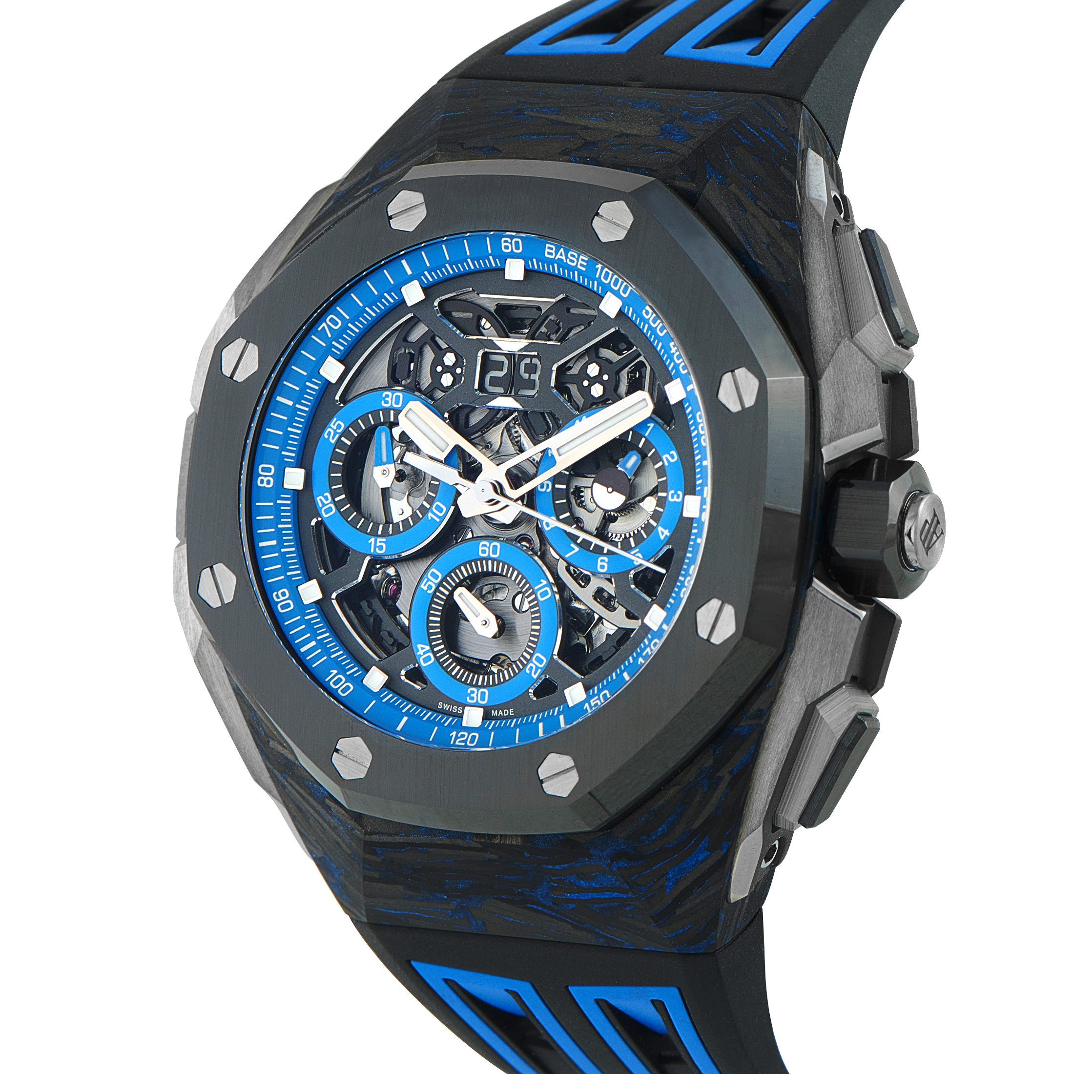 Audemars Piguet Royal Oak Concept Split-Seconds Chronograph GMT Carbon Watch 26650FO.OO.D353CA.01 - Image 2