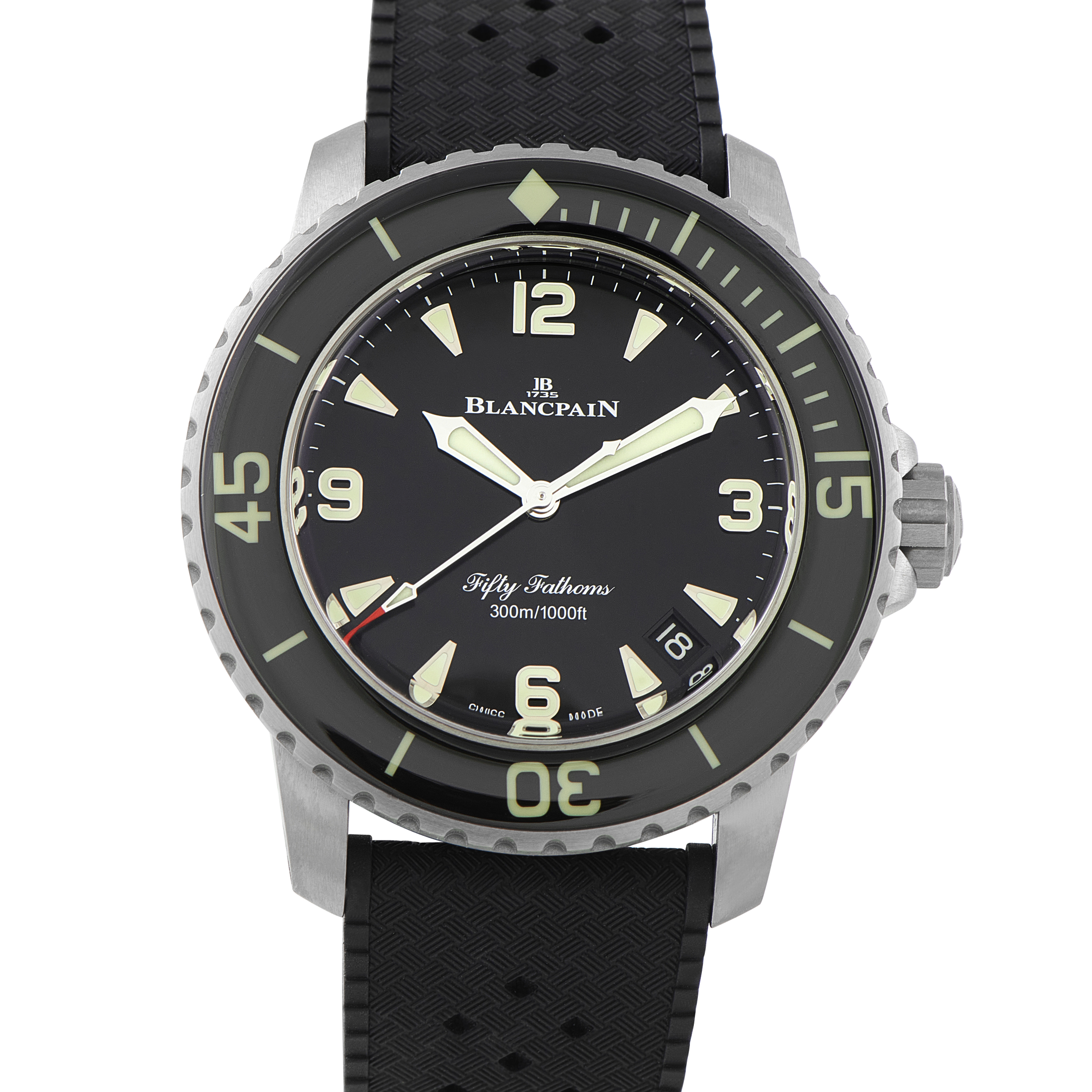 Blancpain Fifty Fathoms Automatique Titanium Watch 5010-12B30-B64A
