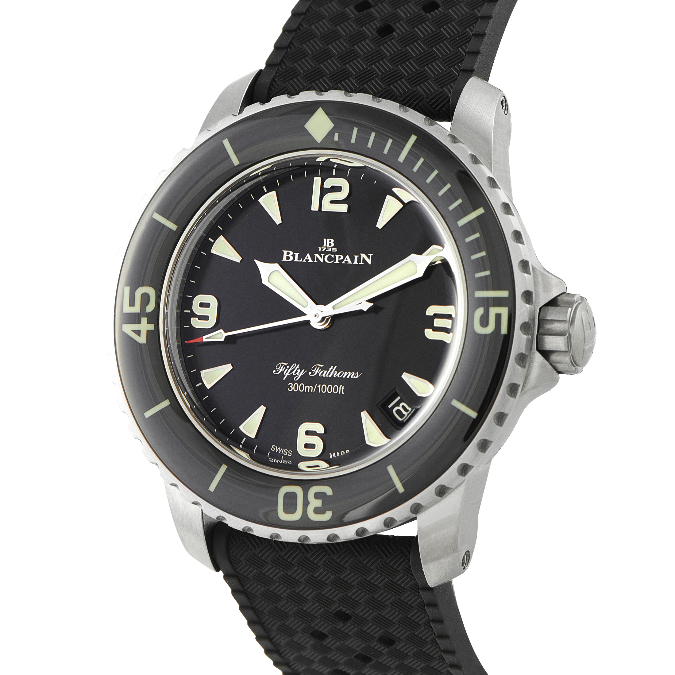 Blancpain Fifty Fathoms Automatique Titanium Watch 5010-12B30-B64A - Image 2