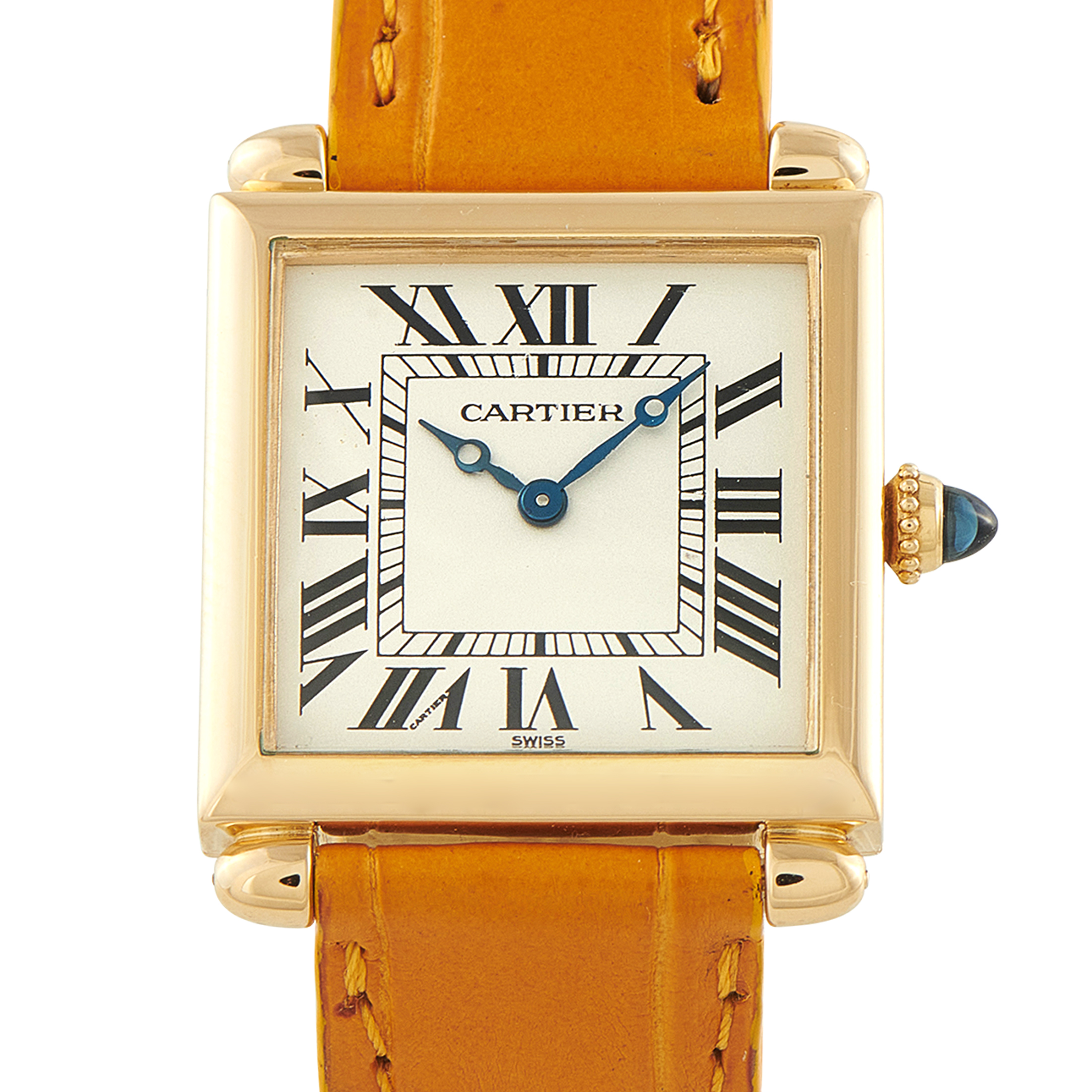 Cartier Tank Obus Yellow Gold Watch 1630-2 W1512256