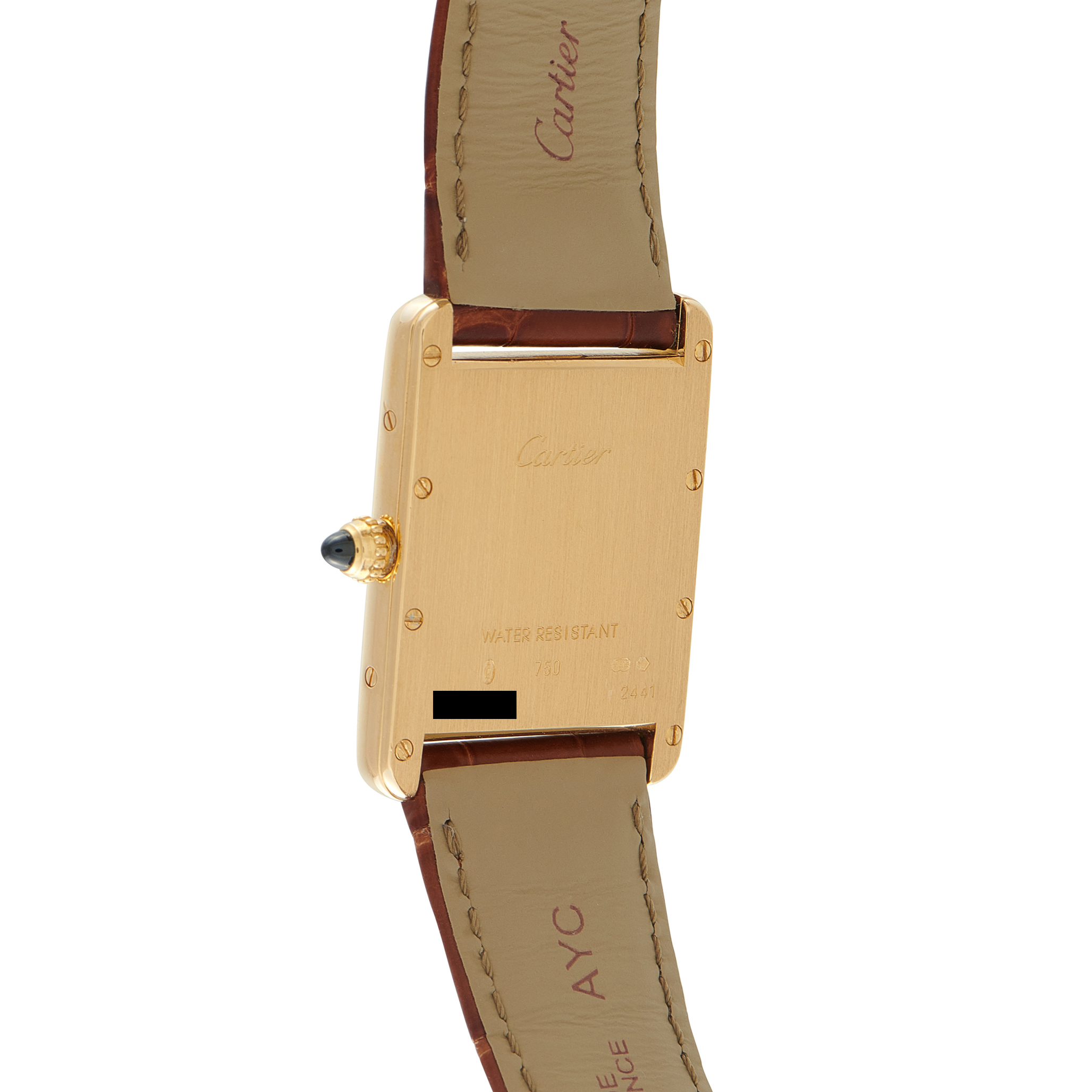 Cartier Tank Louis Yellow Gold Quartz Watch w1529756 - Image 3