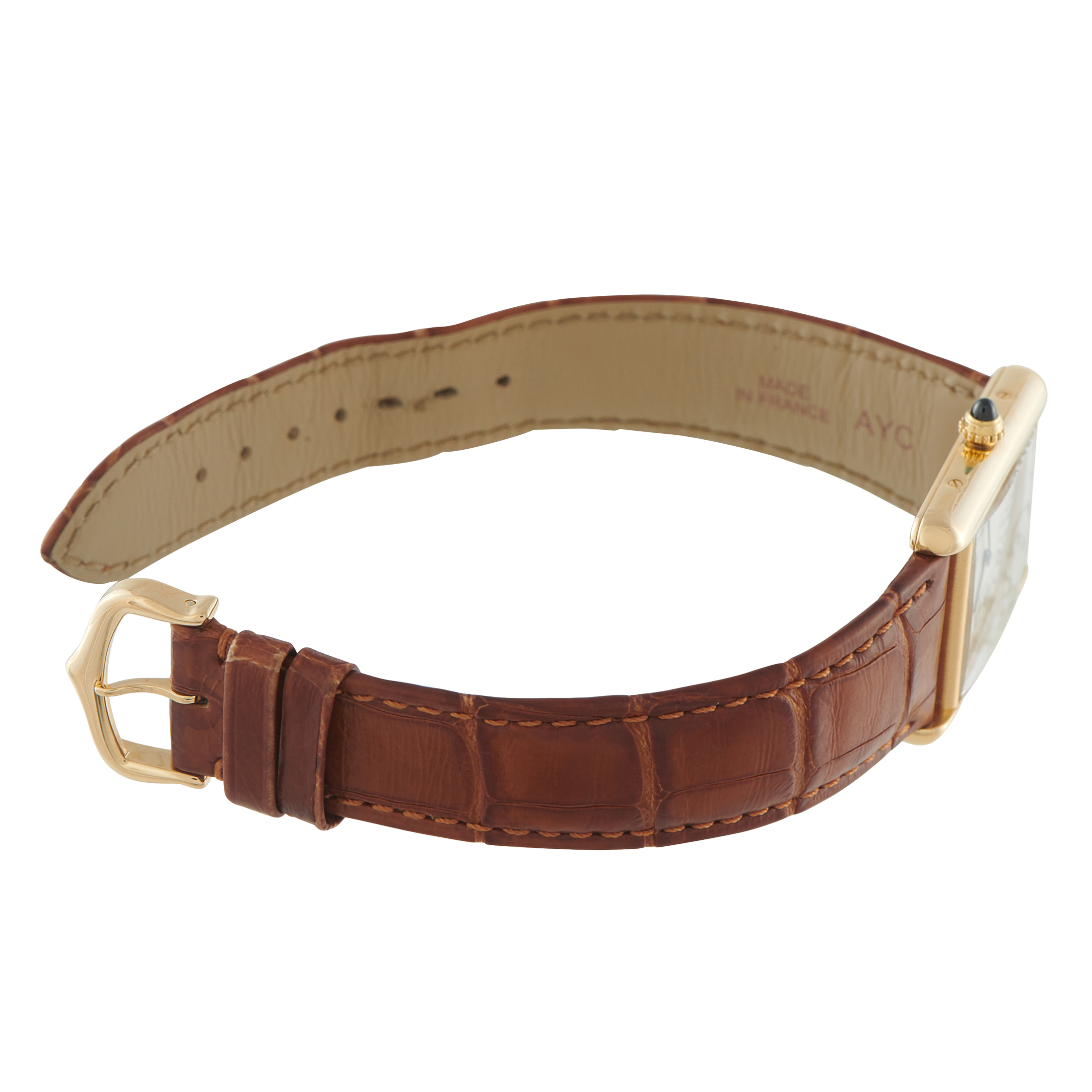 Cartier Tank Louis Yellow Gold Quartz Watch w1529756 - Image 4
