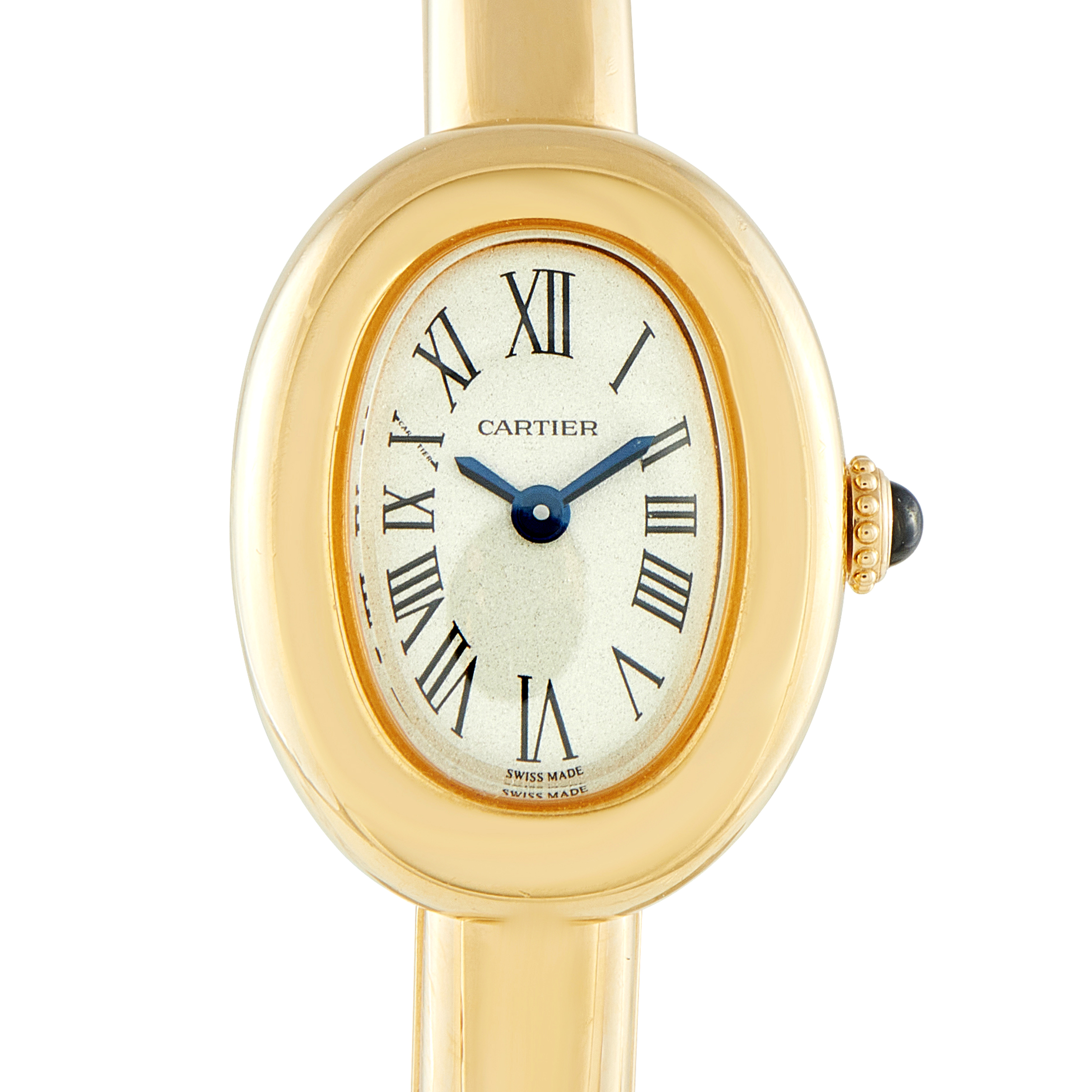 Cartier Baignoire Mini 18K Yellow Gold Ladies Watch WGBA0021