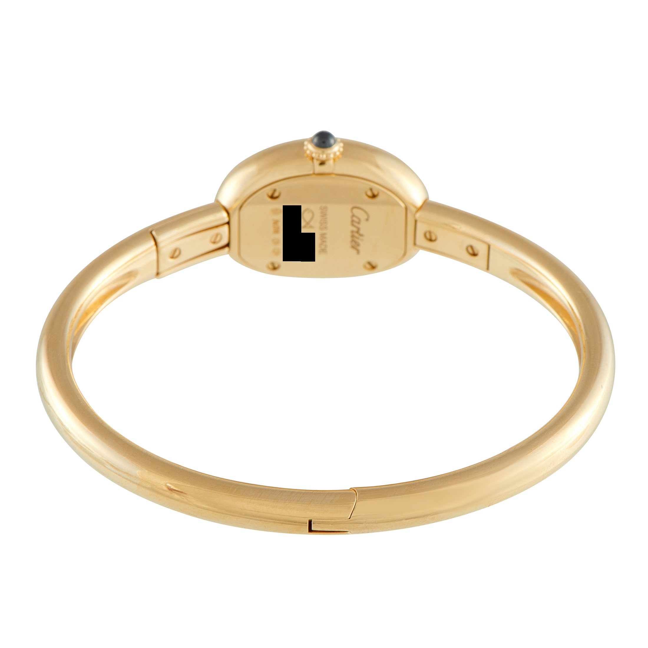 Cartier Baignoire Mini 18K Yellow Gold Ladies Watch WGBA0021 - Image 4