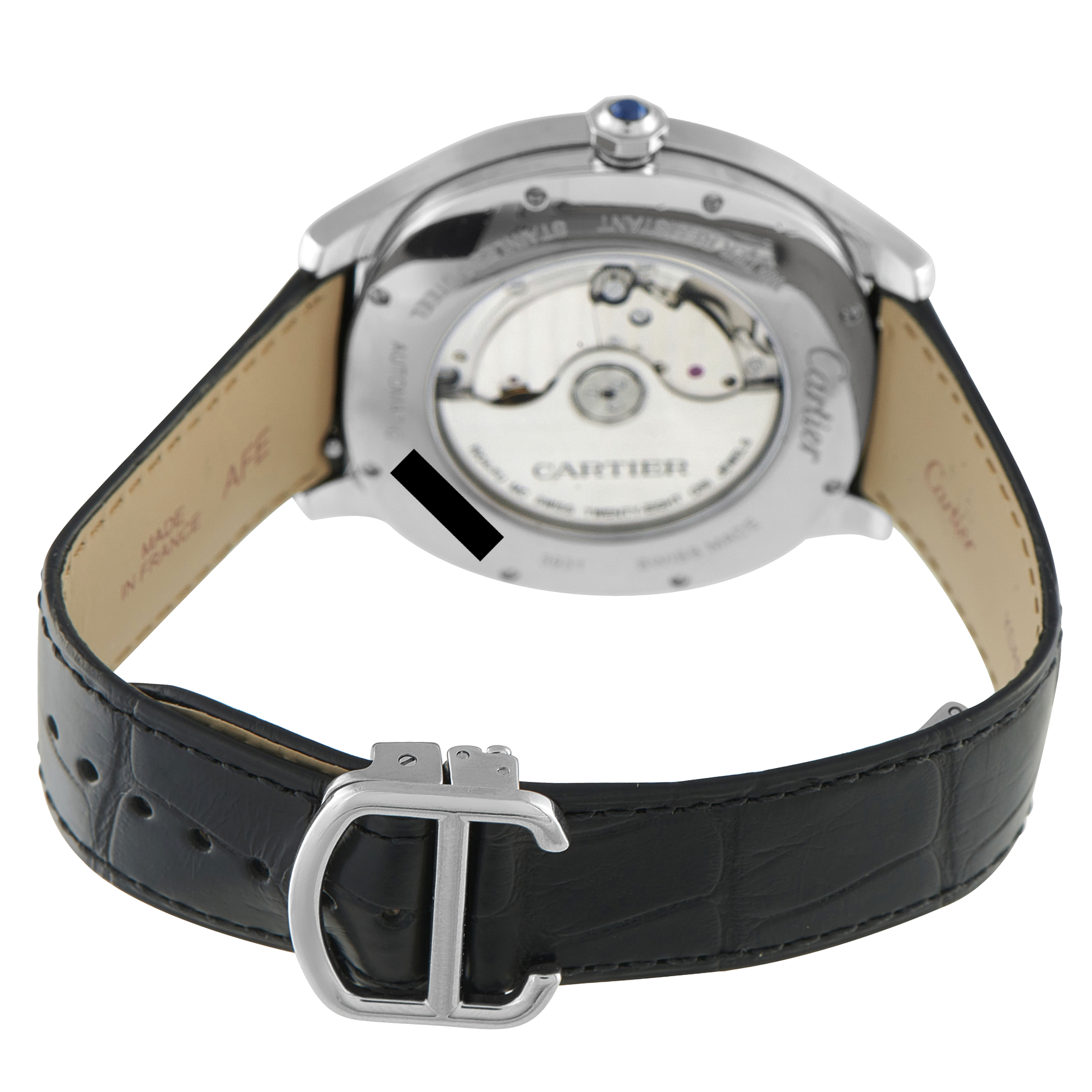 Cartier Drive de Cartier Retrograde Steel Watch wsnm0005 - Image 4