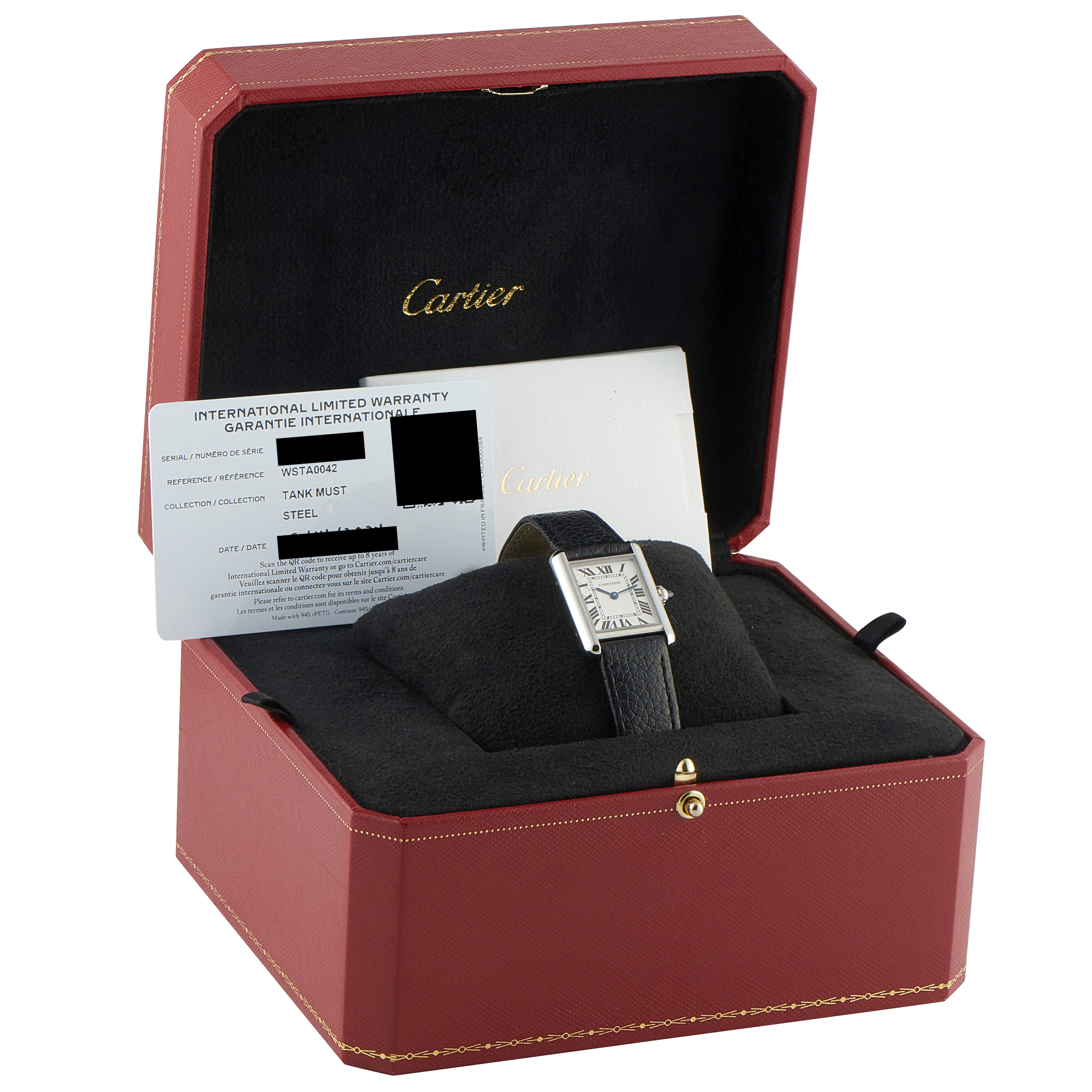 Cartier Tank Must de Cartier Small Model Steel Watch WSTA0042 - Image 5