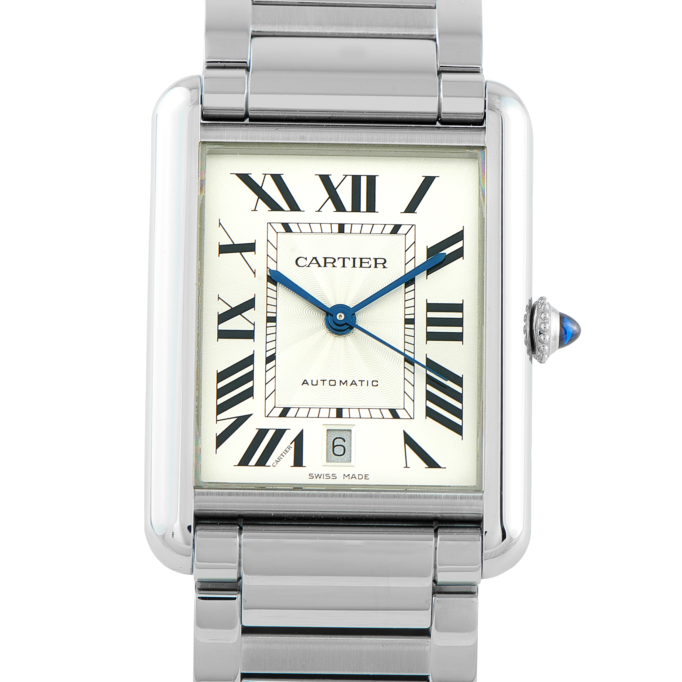 Cartier Tank Must XL Model Steel Watch WSTA0053