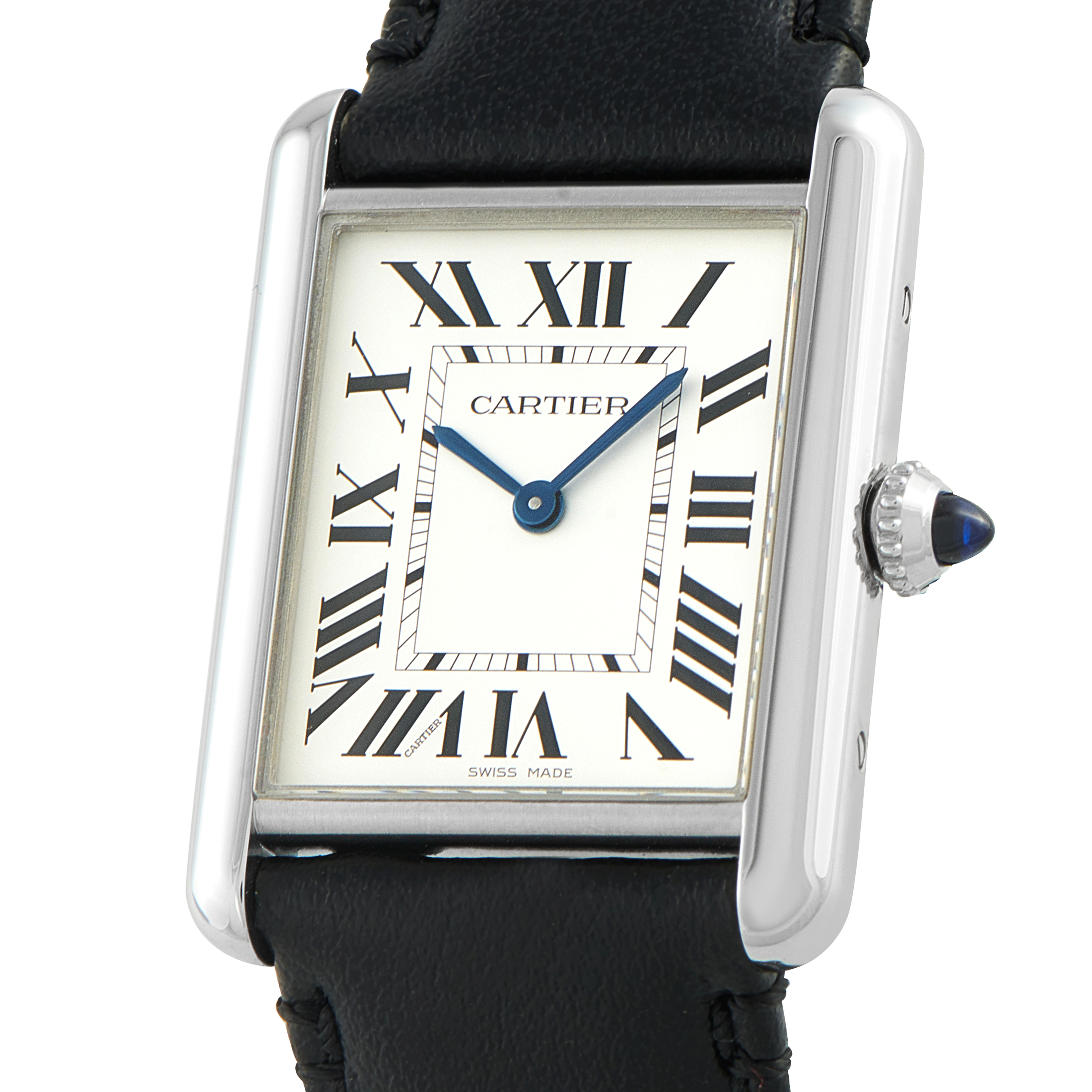 Cartier Tank Must Solarbeat Large Steel Watch WSTA0059 - Image 2