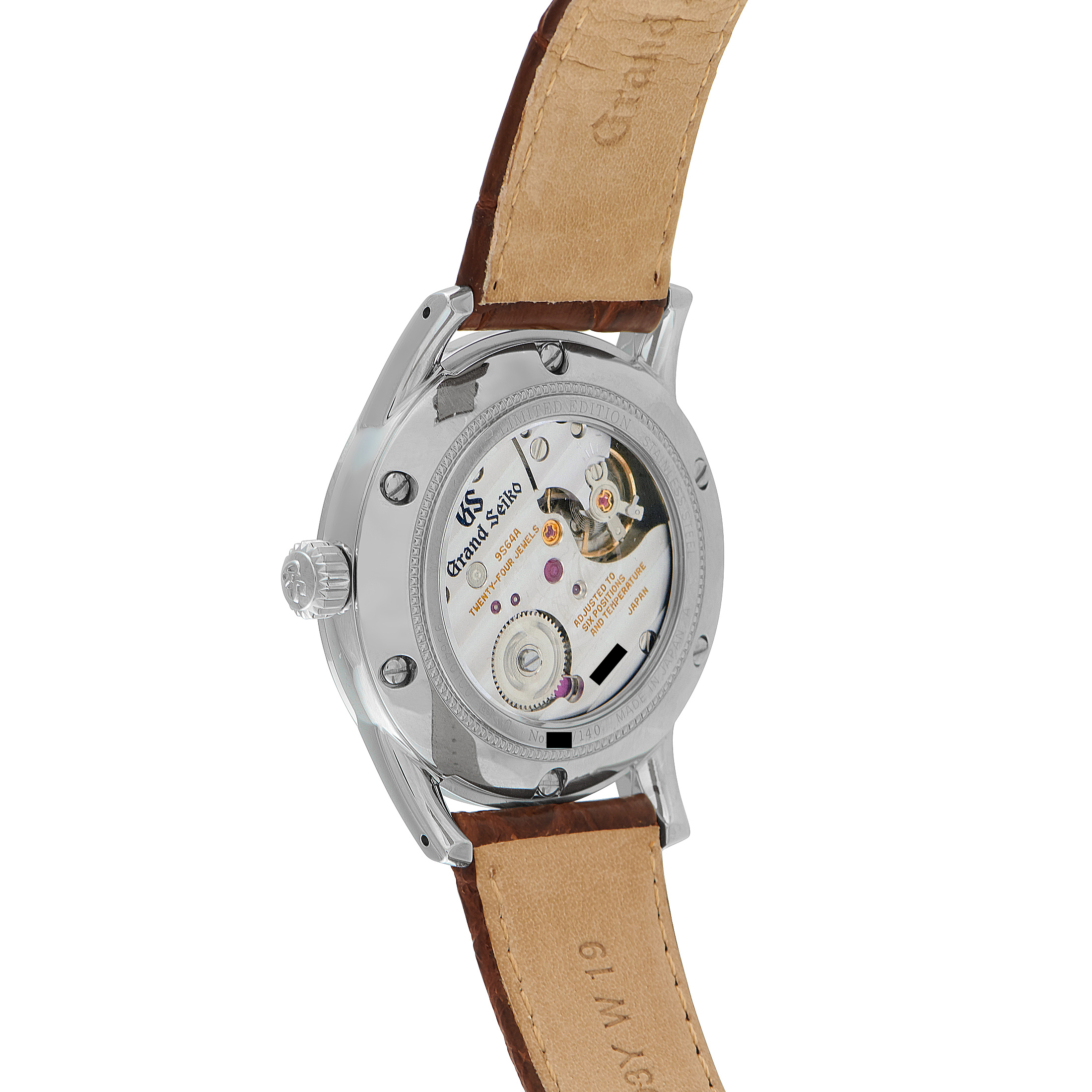 Grand Seiko Elegance Genbi Green Limited Edition Steel Watch SBGW277 - Image 3