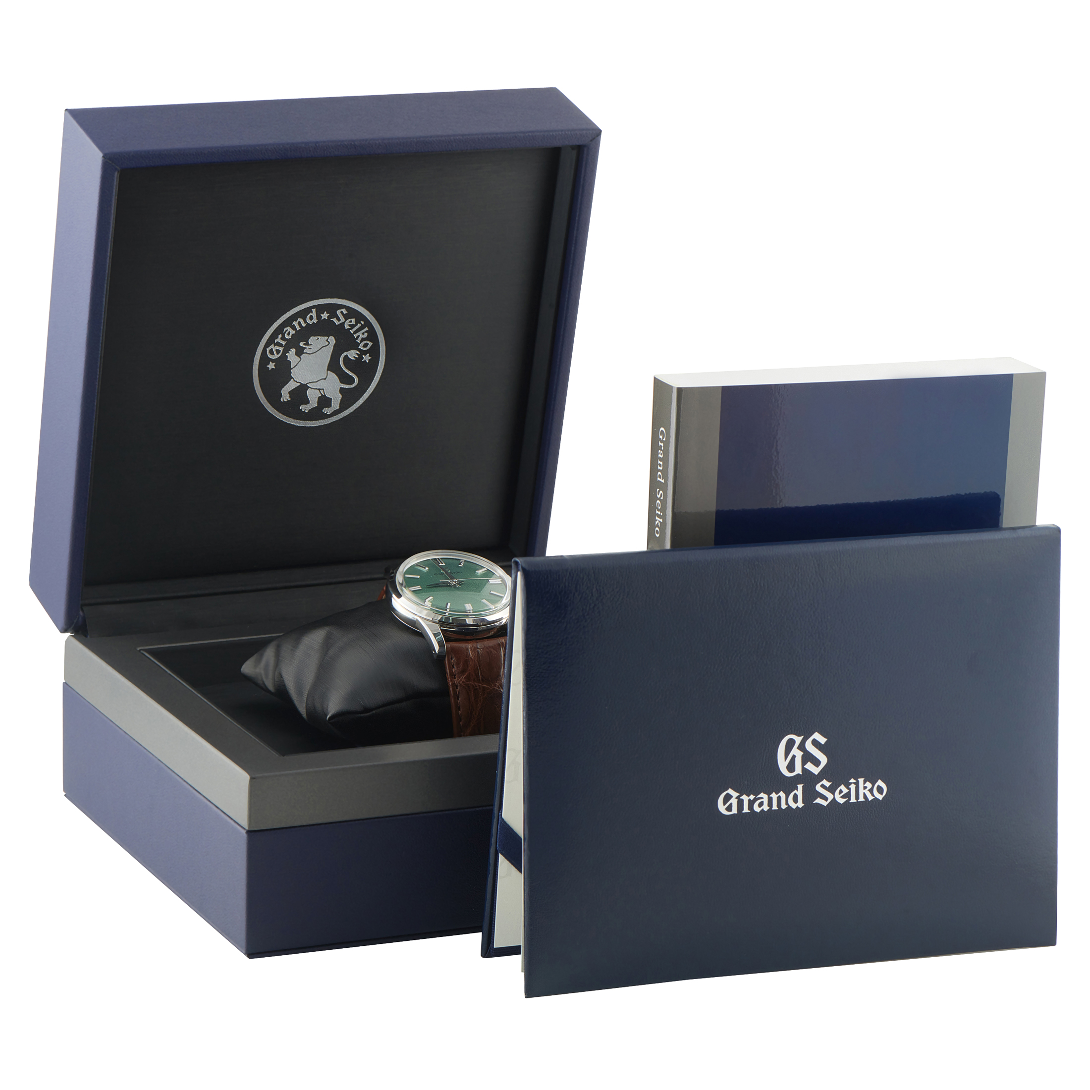 Grand Seiko Elegance Genbi Green Limited Edition Steel Watch SBGW277 - Image 5