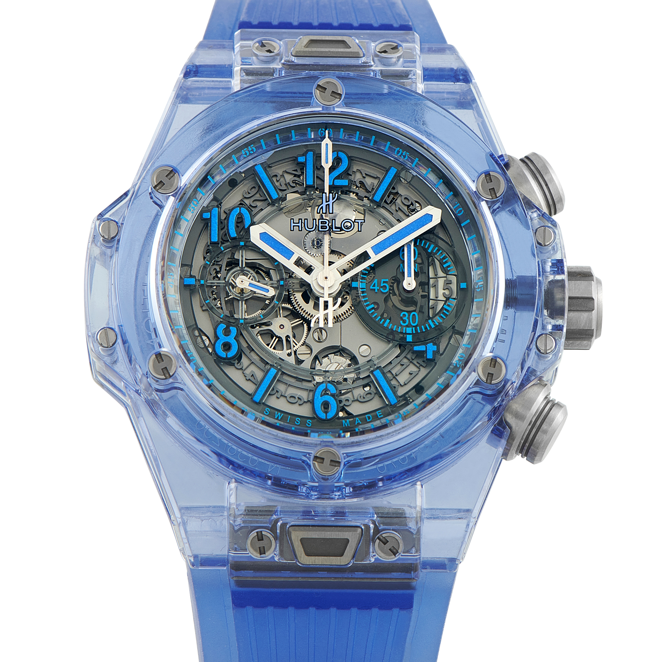 Hublot Big Bang Unico Blue Sapphire Watch 411.JL.4809.RT