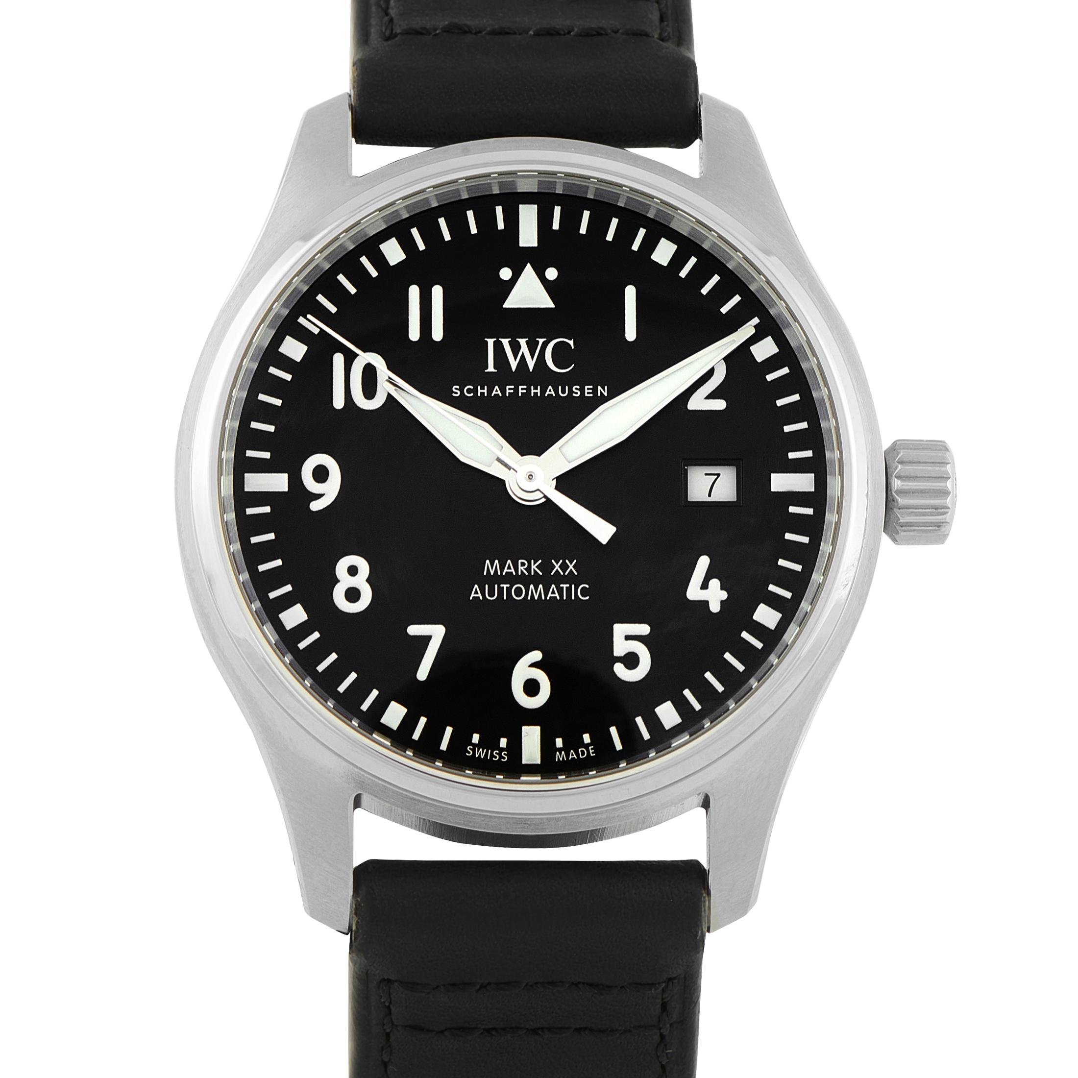 IWC Pilot's Mark XX Steel Watch IW328201