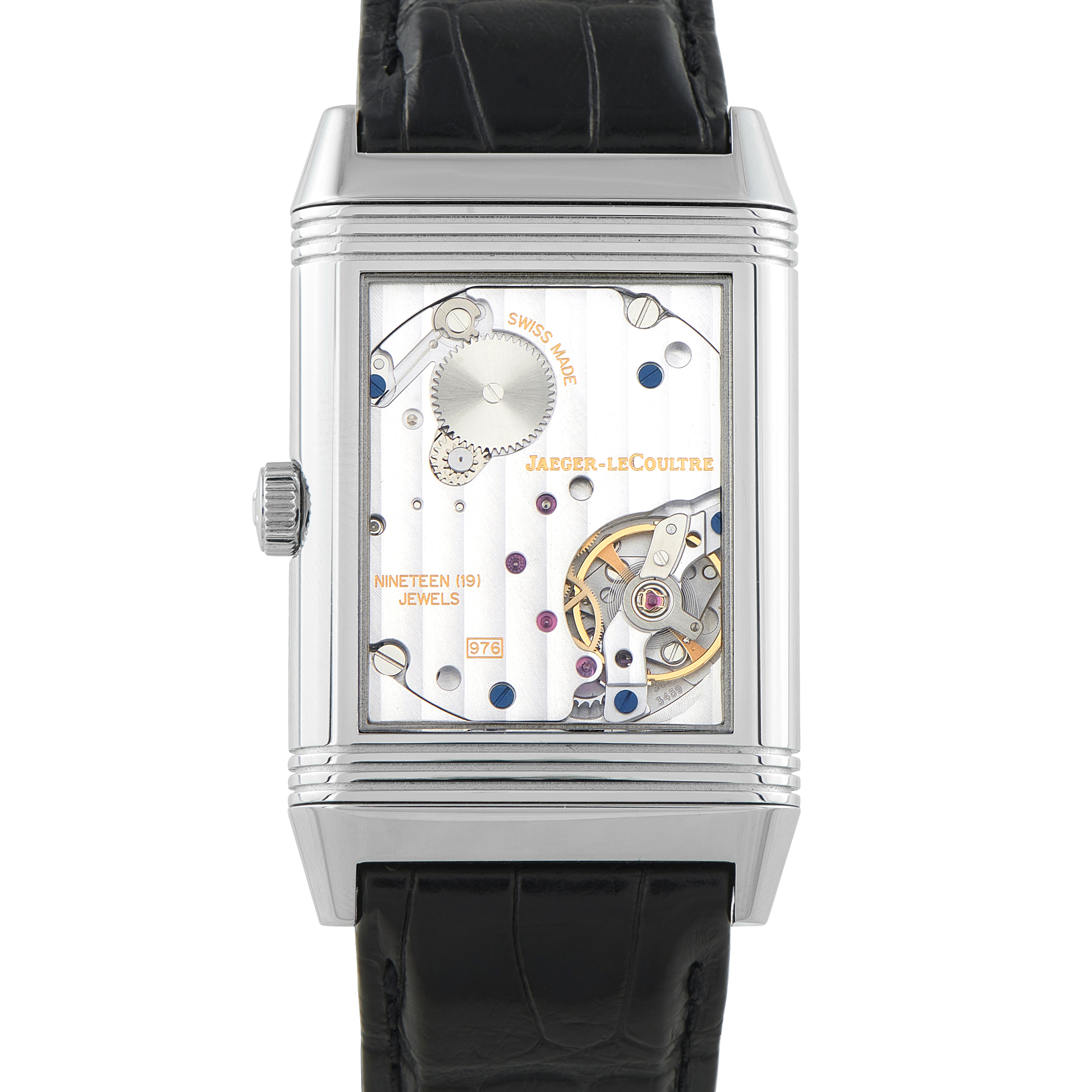 Jaeger-LeCoultre Grande Reverso Steel Watch JLC 273.8.04 - Image 2