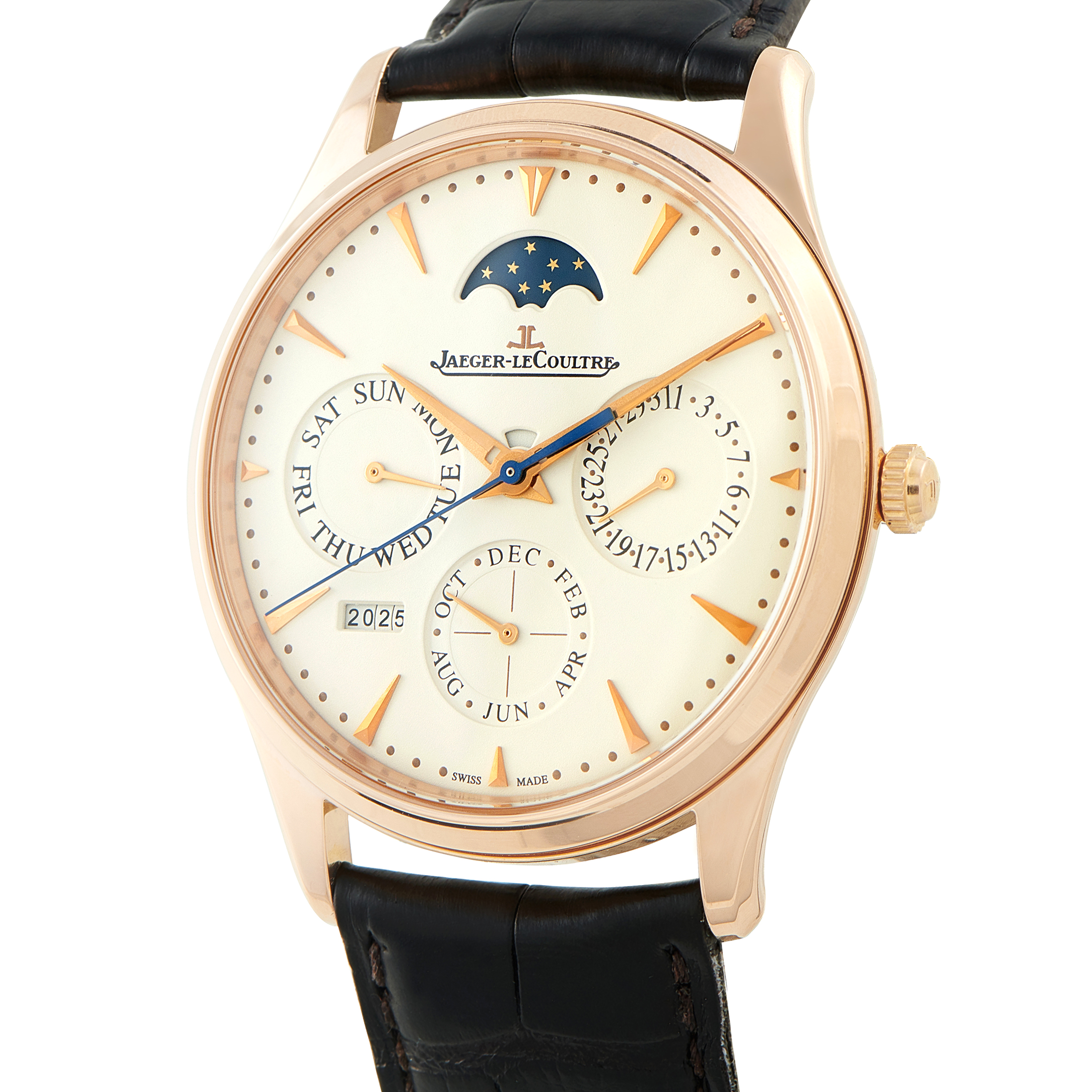 Jaeger-LeCoultre Master Ultra-Thin Perpetual Calendar Rose Gold Watch Q1302520 - Image 2