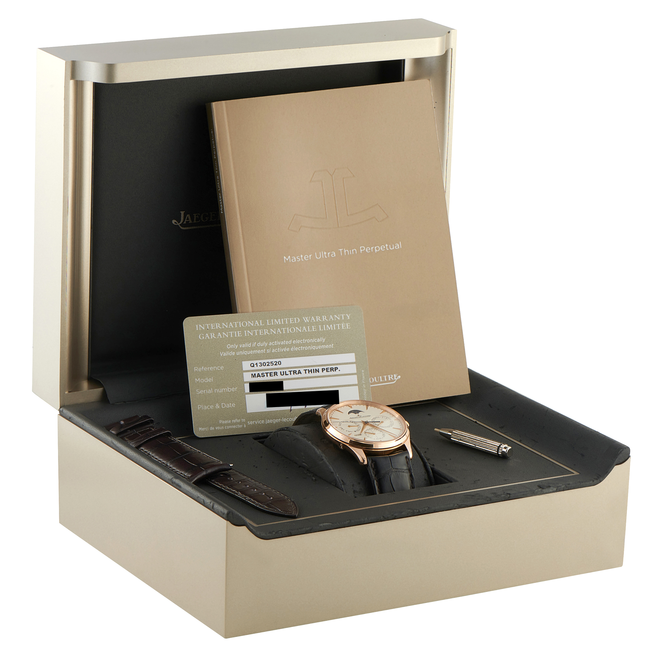 Jaeger-LeCoultre Master Ultra-Thin Perpetual Calendar Rose Gold Watch Q1302520 - Image 5