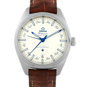 Pre-owned Omega Constellation Globemaster 41mm steel silver dial Master Chronometer 2024