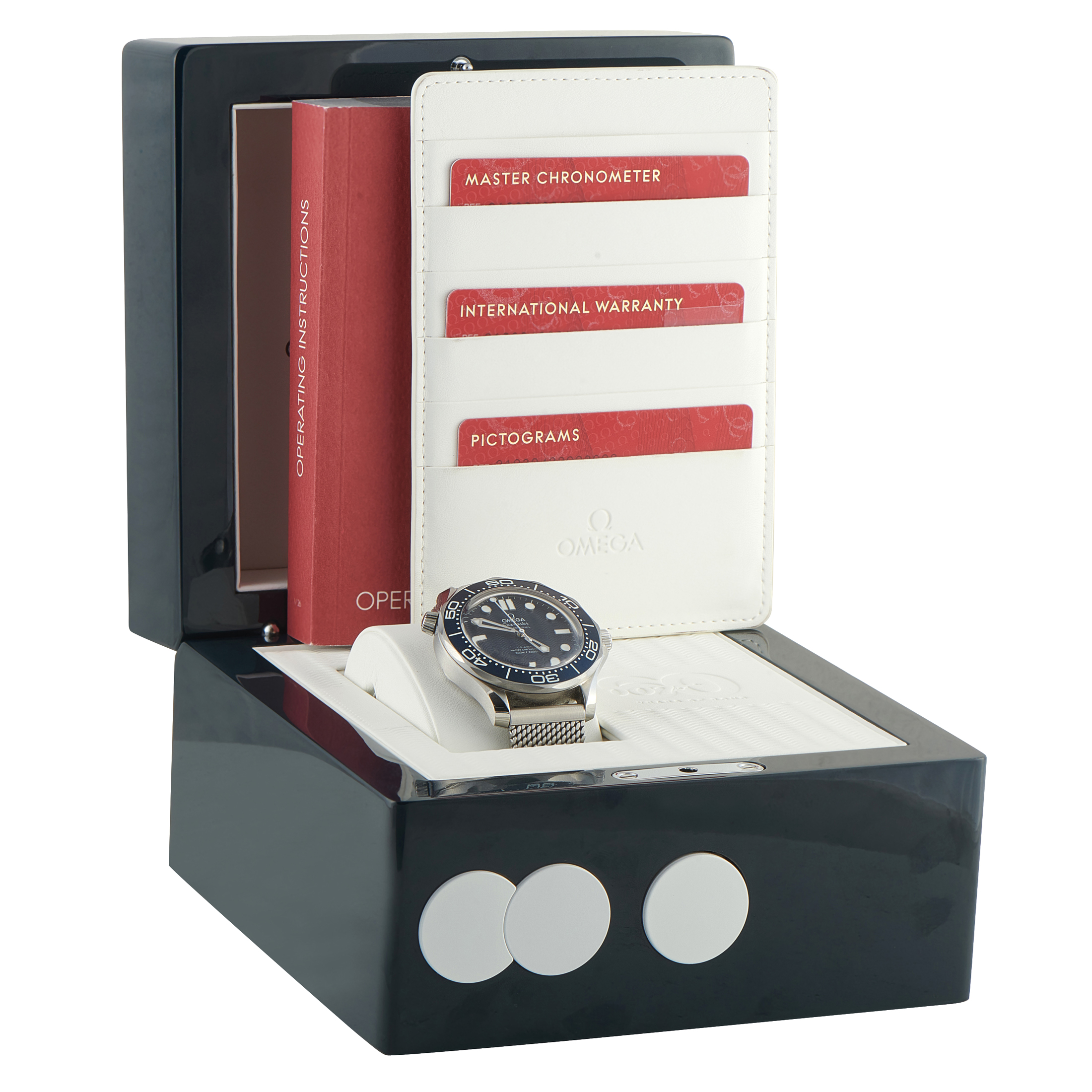 Omega Seamaster Diver 300M James Bond 60th Anniversary Steel Watch 210.30.42.20.03.002 - Image 5