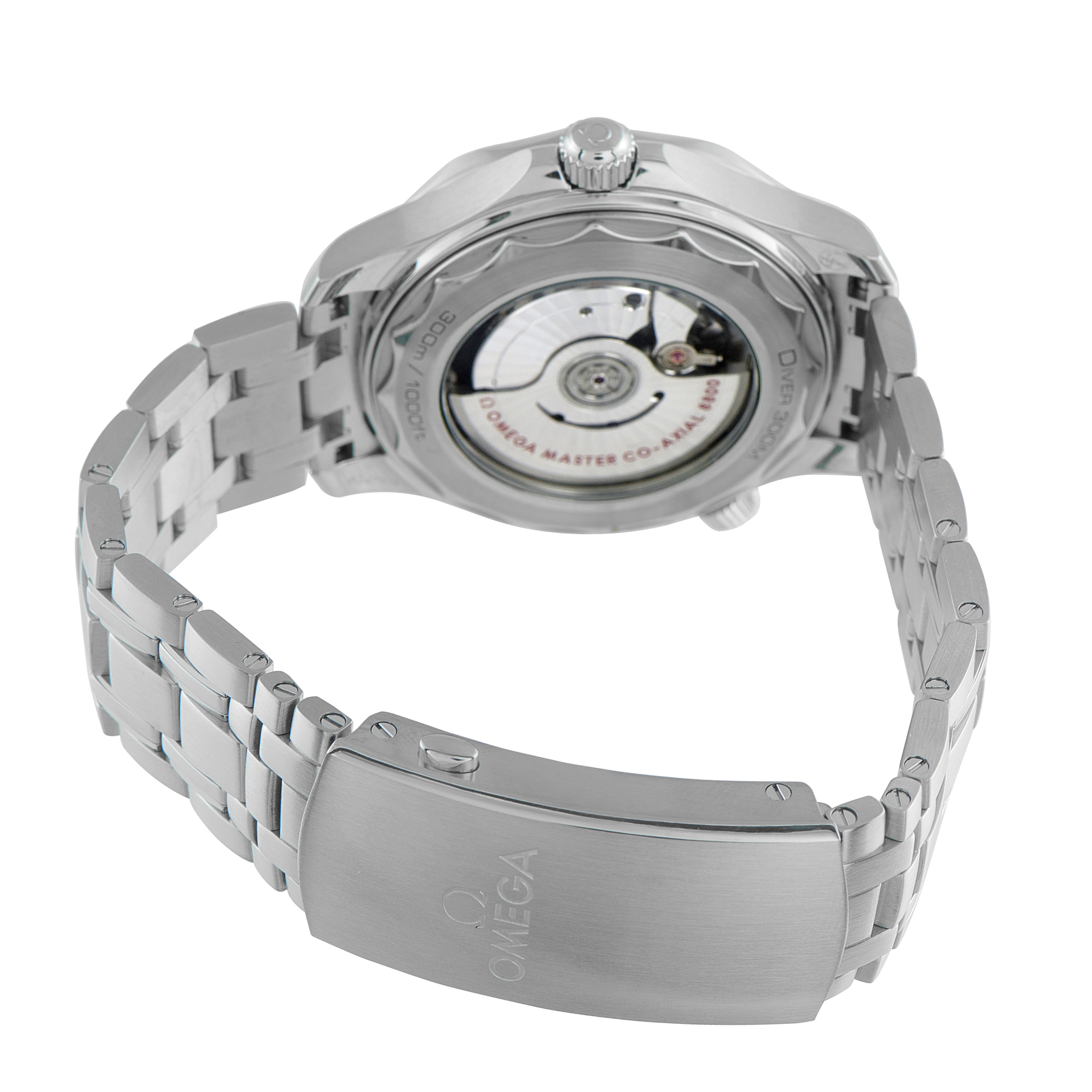 Omega Seamaster Diver 300M Green Dial Steel Watch 210.30.42.20.10.001 - Image 4