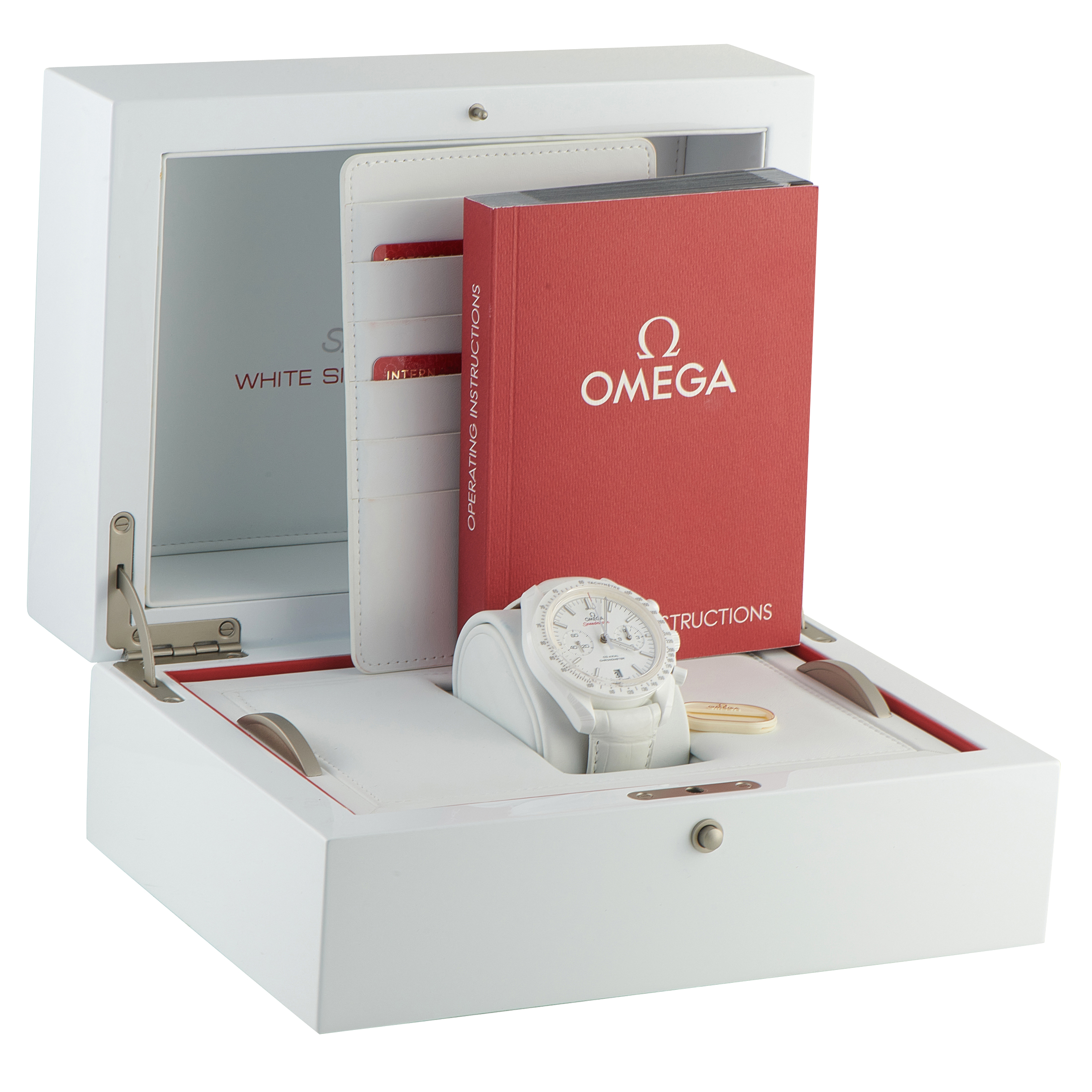Omega Speedmaster White Side Of The Moon Watch 311.93.44.51.04.002 - Image 5