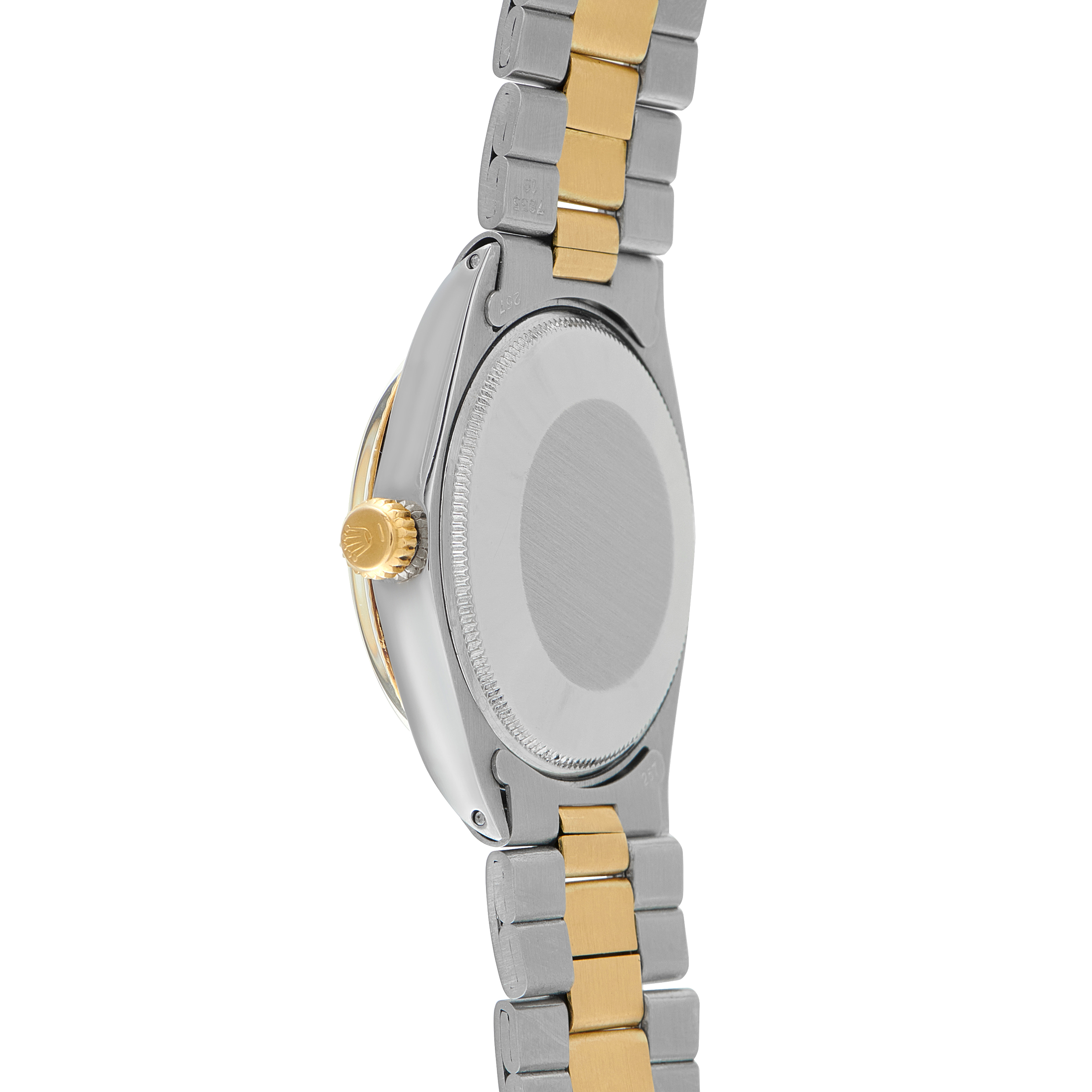 Rolex Oyster Perpetual Champagne Dial Two-Tone Watch 1005 - Image 3