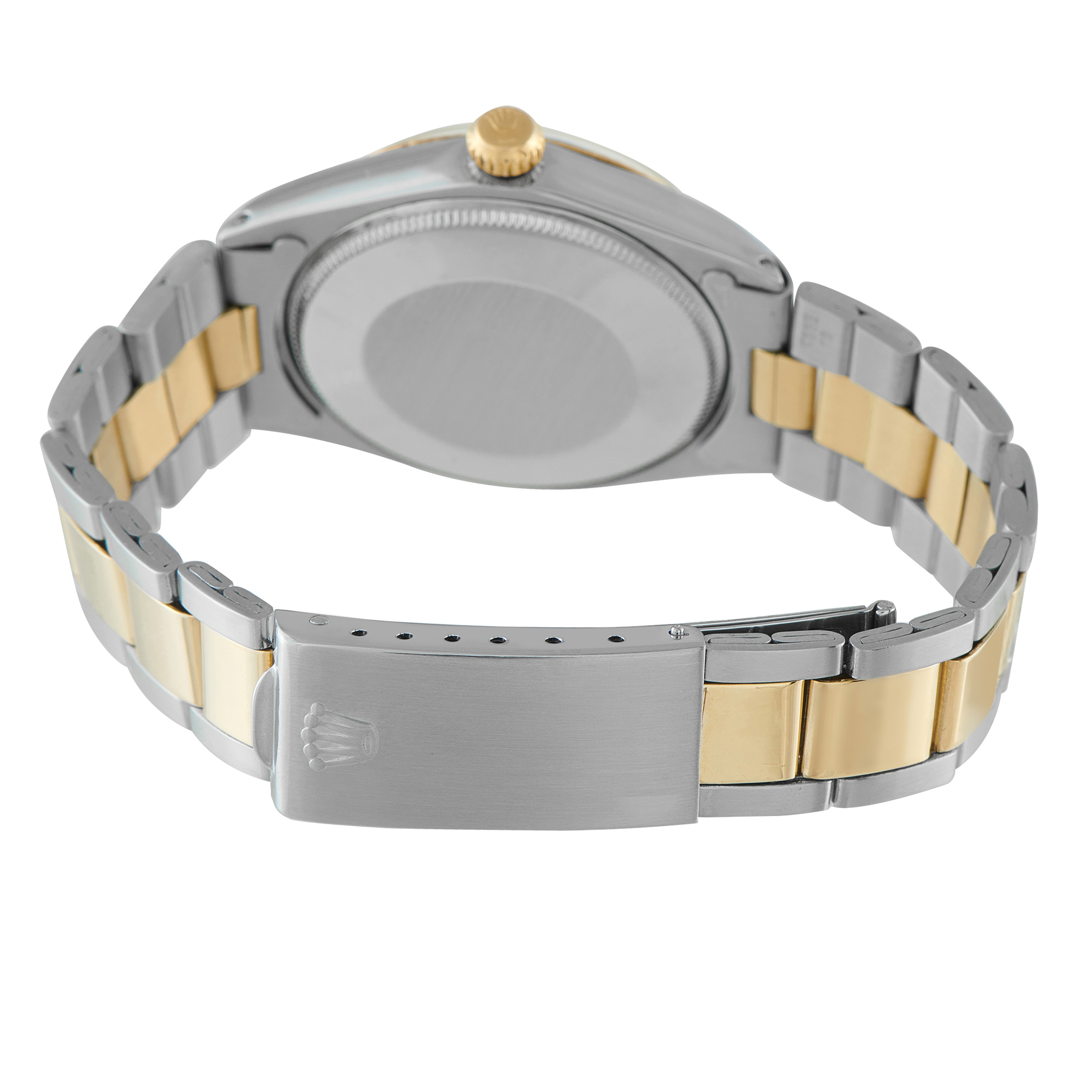 Rolex Oyster Perpetual Champagne Dial Two-Tone Watch 1005 - Image 4