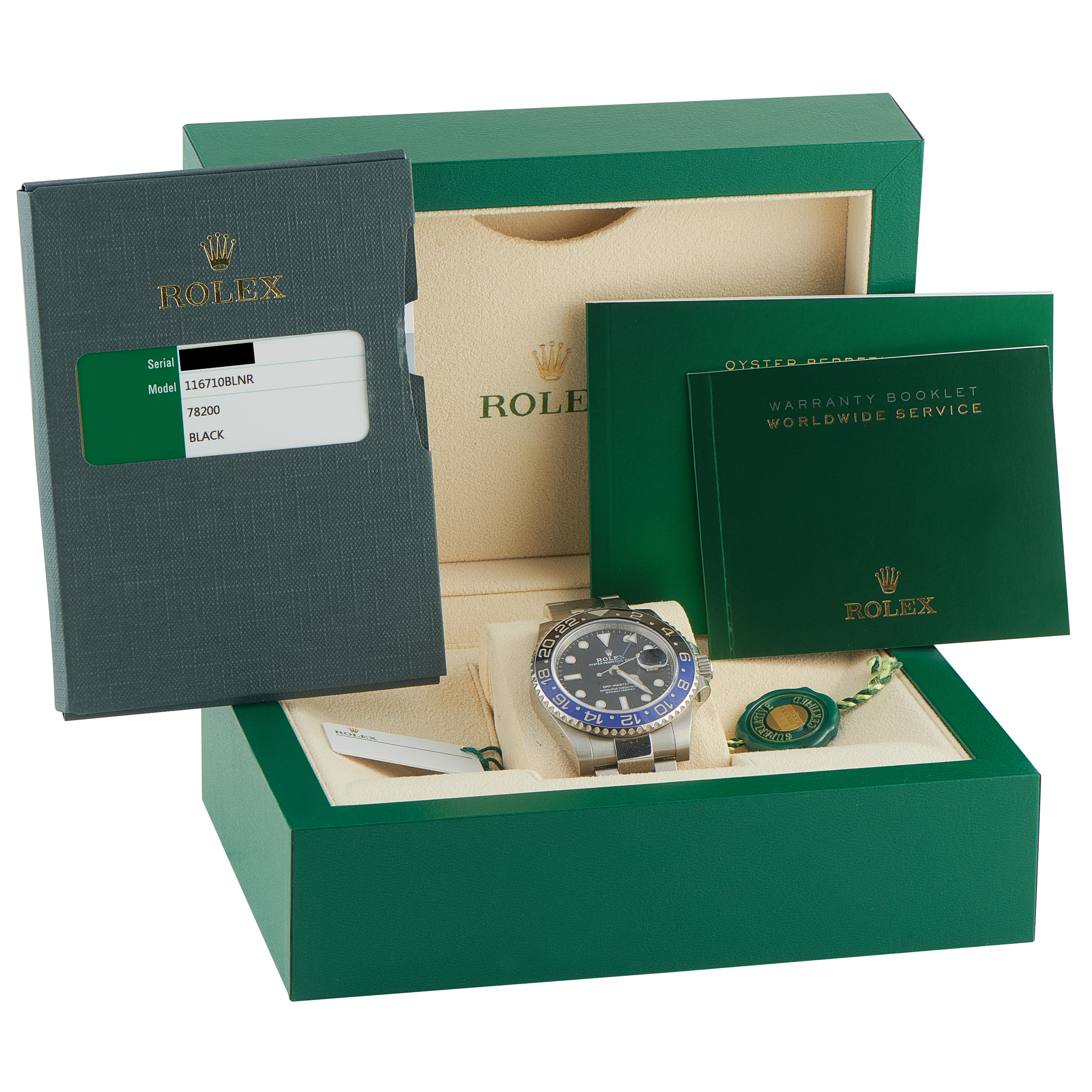 Rolex GMT-Master II Batman Steel Oyster Watch 116710BLNR - Image 5
