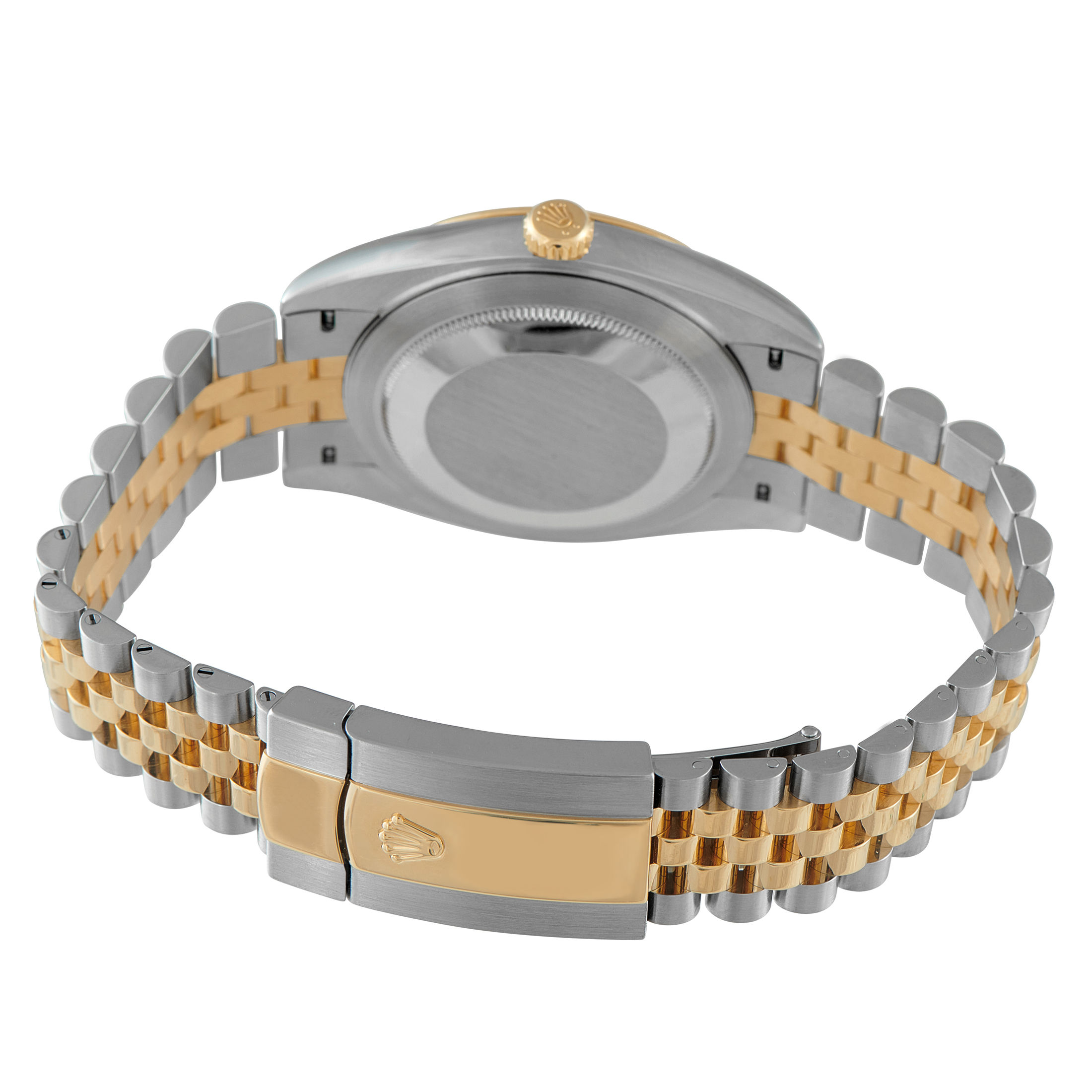 Rolex Datejust 41 Diamond-Set Champagne Dial Two-Tone Jubilee Watch 126333 - Image 4