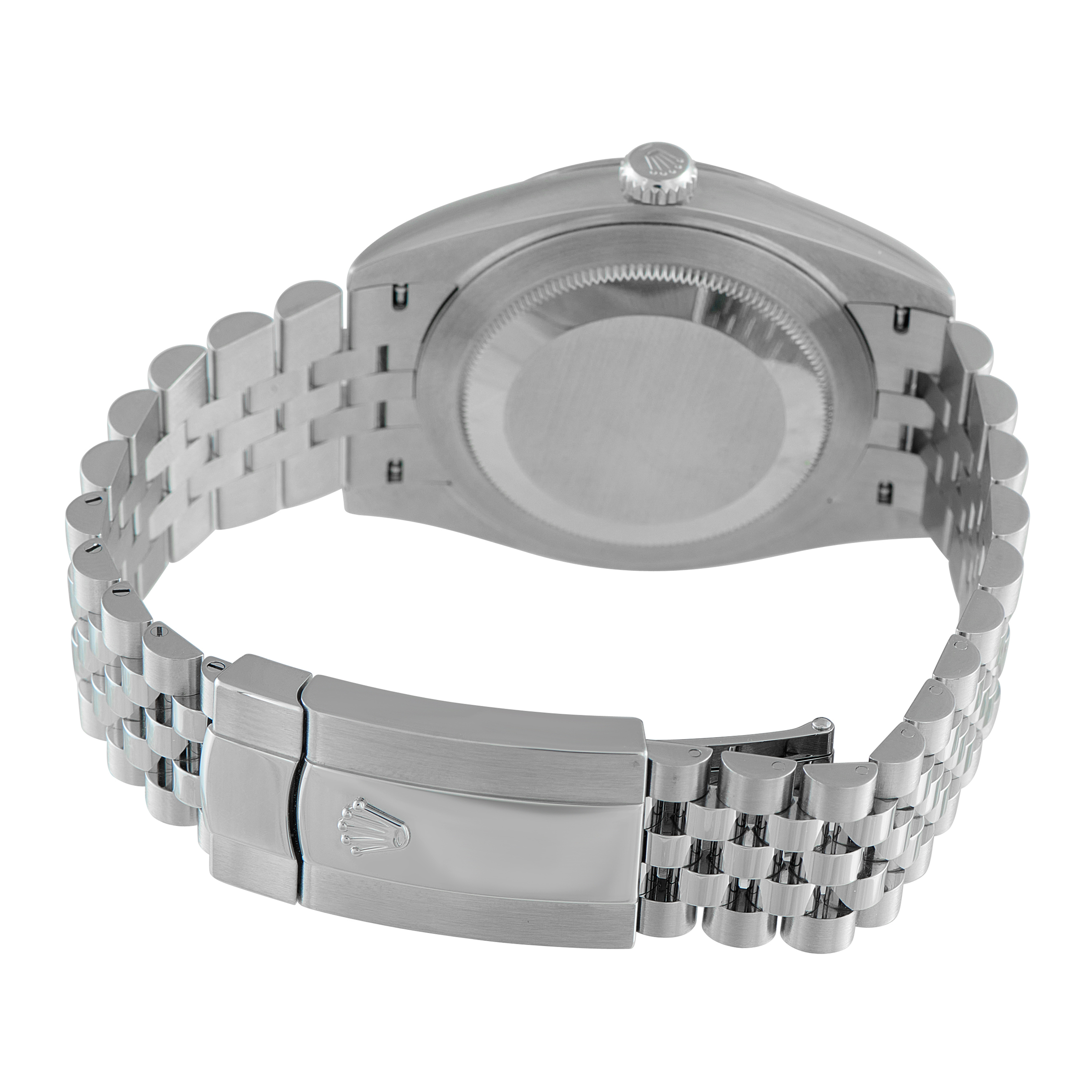 Rolex Datejust 41 Slate Diamond Dial Steel Jubilee Watch 126334 - Image 4