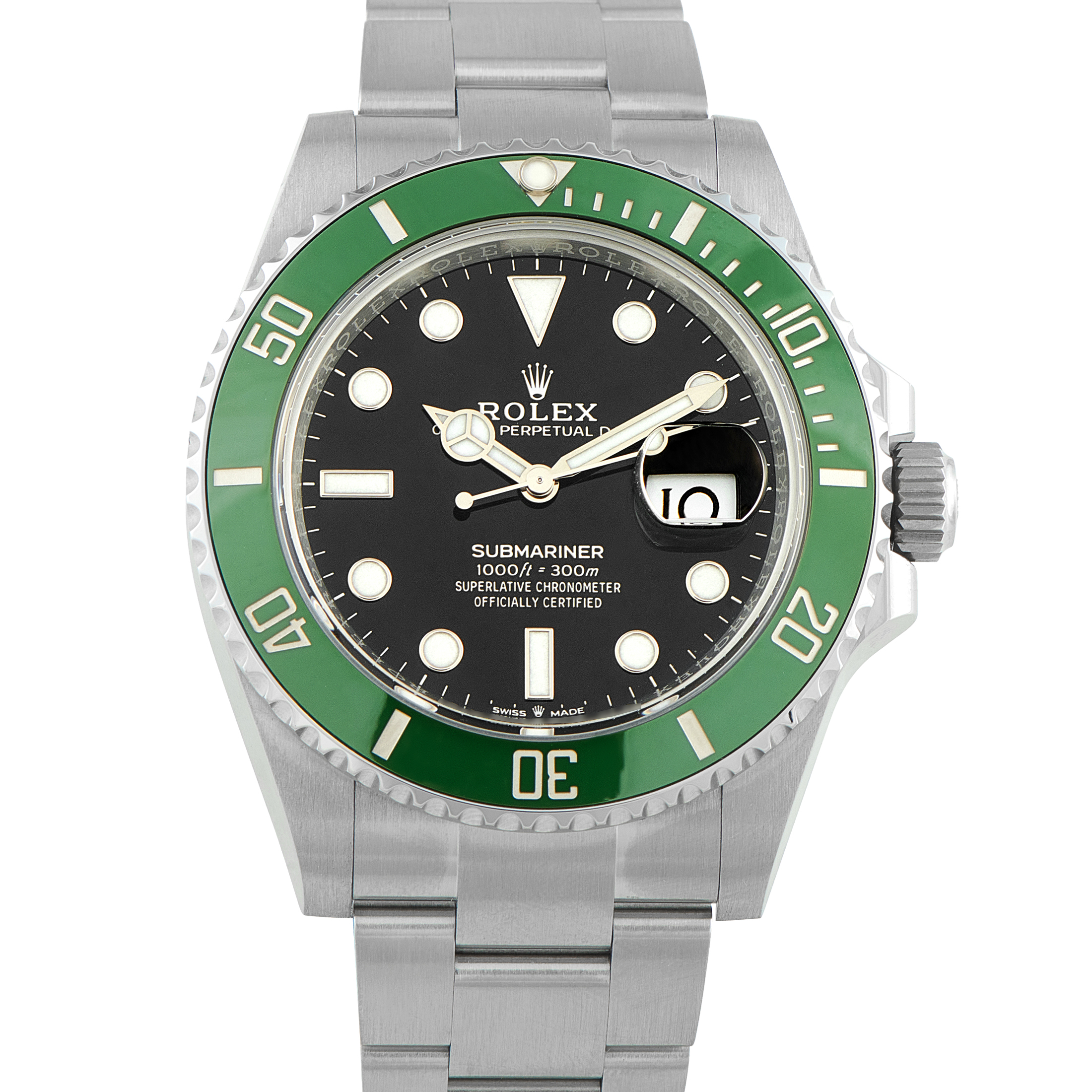 Rolex Submariner Date Starbucks Steel Watch 126610LV