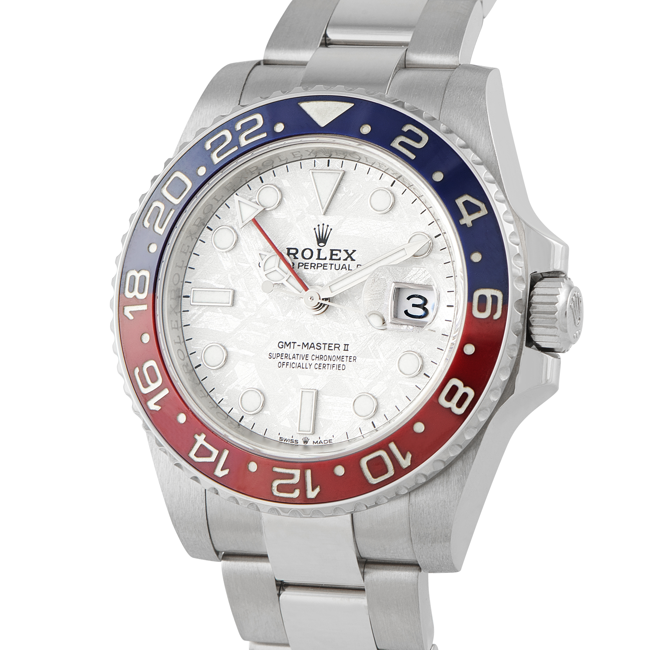 Rolex GMT-Master II Meteorite Dial White Gold Watch 126719BLRO - Image 2