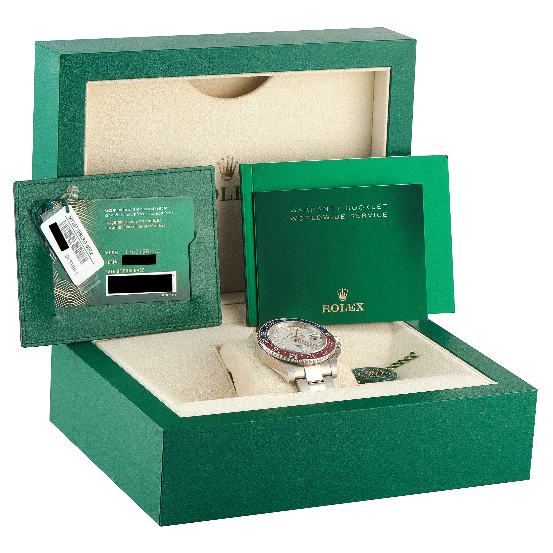 Rolex GMT-Master II Meteorite Dial White Gold Watch 126719BLRO - Image 5