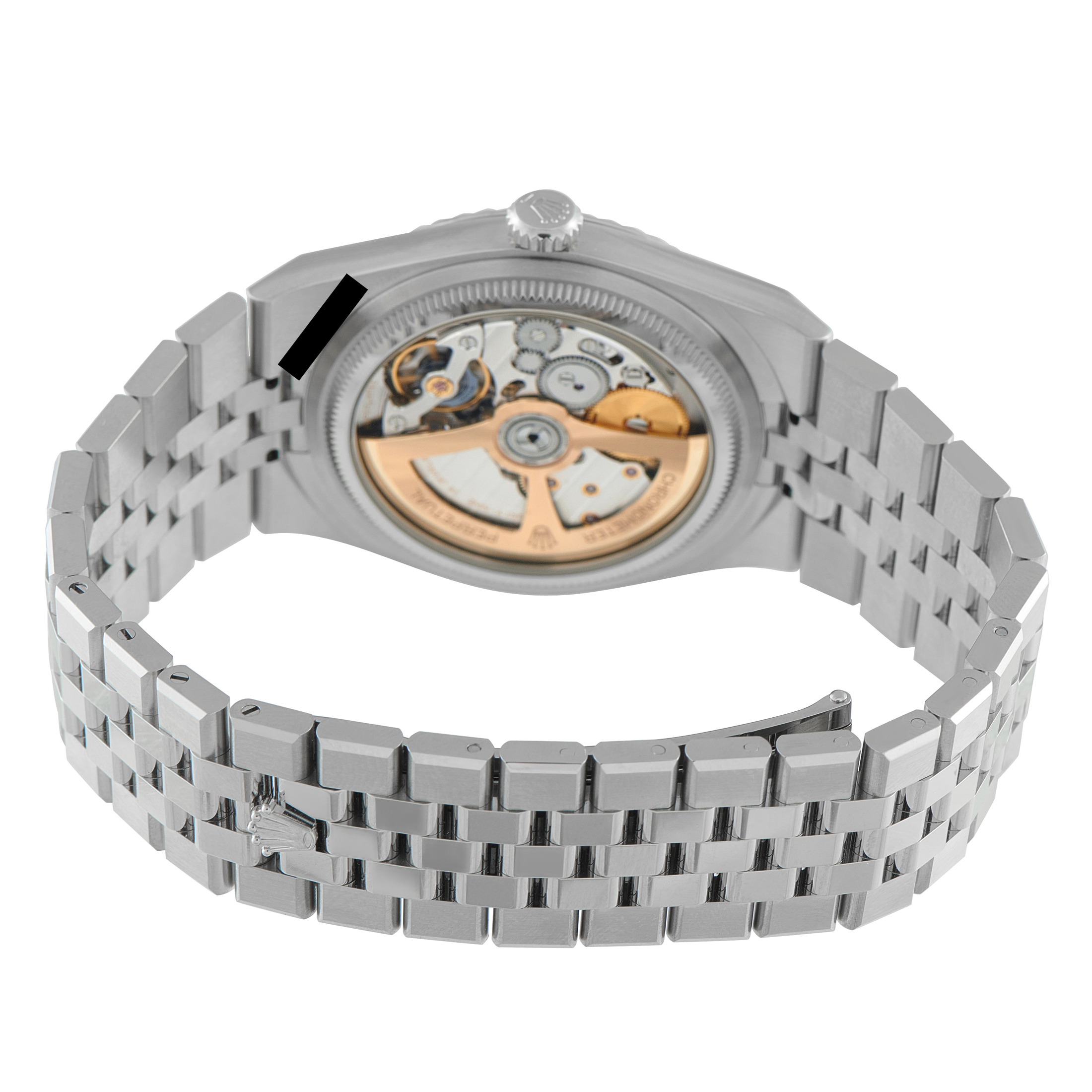 Rolex Land-Dweller 40 Steel Flat Jubilee Watch 127334 - Image 4