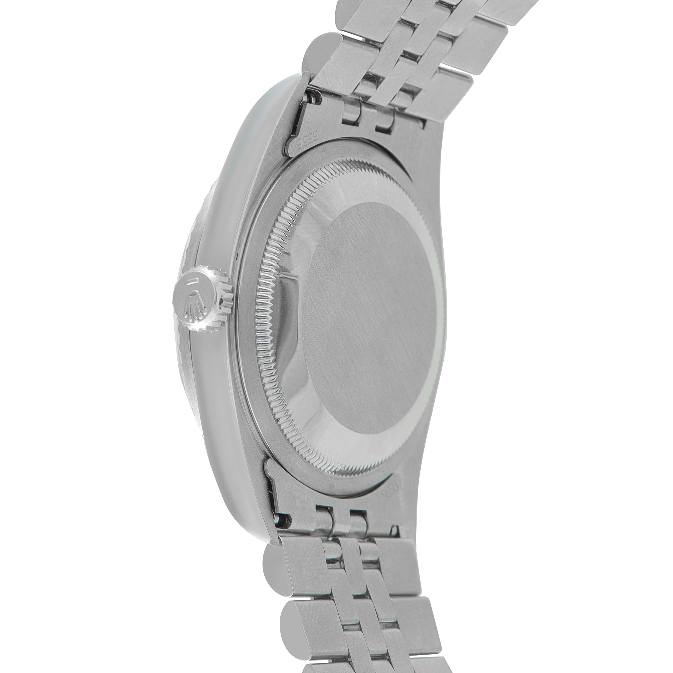 Rolex Datejust 36 Engine-Turned Bezel Steel Jubilee Watch 16220 - Image 3