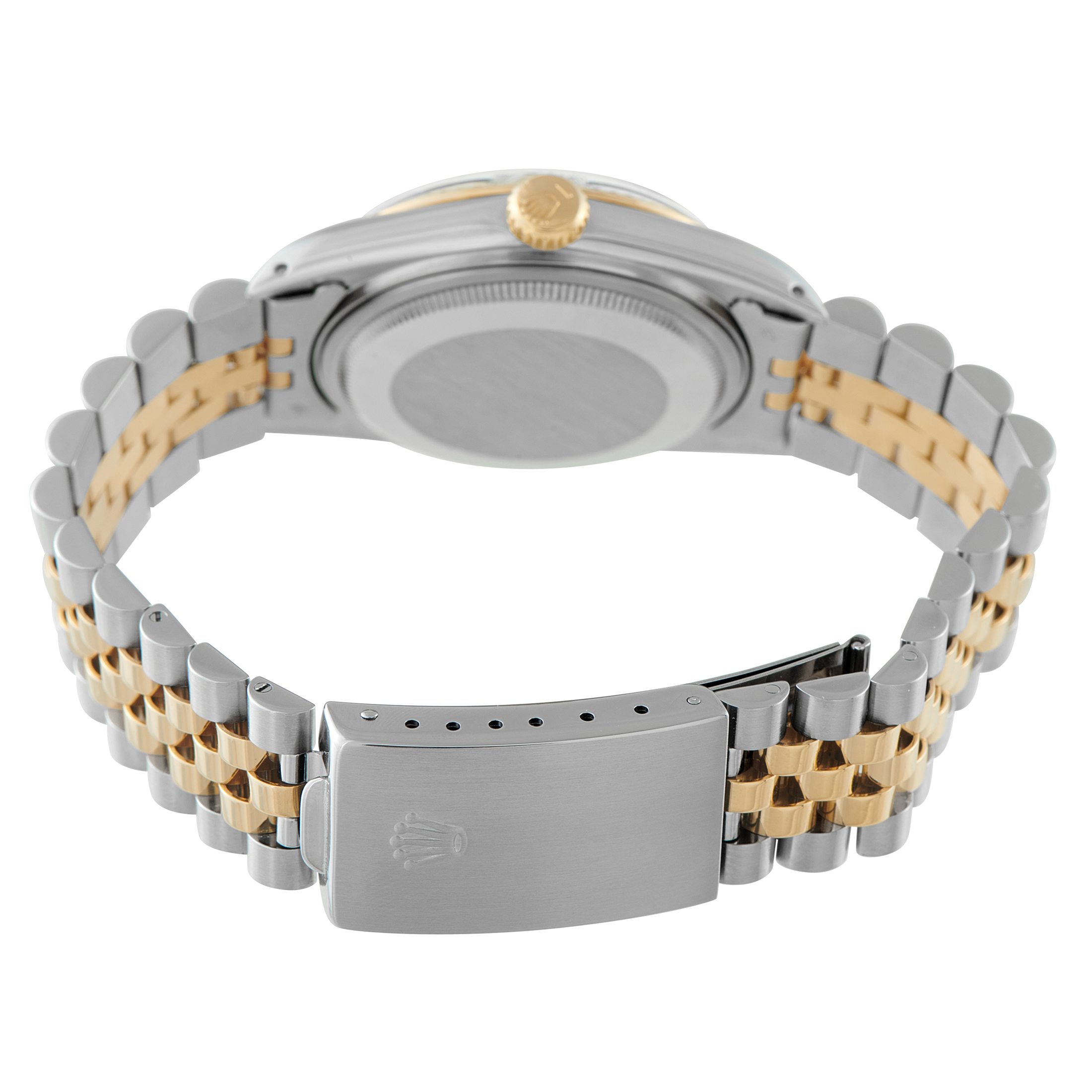 Rolex Datejust 36 Boiler Gauge Dial Two-Tone Jubilee Watch 16013 16233 - Image 4