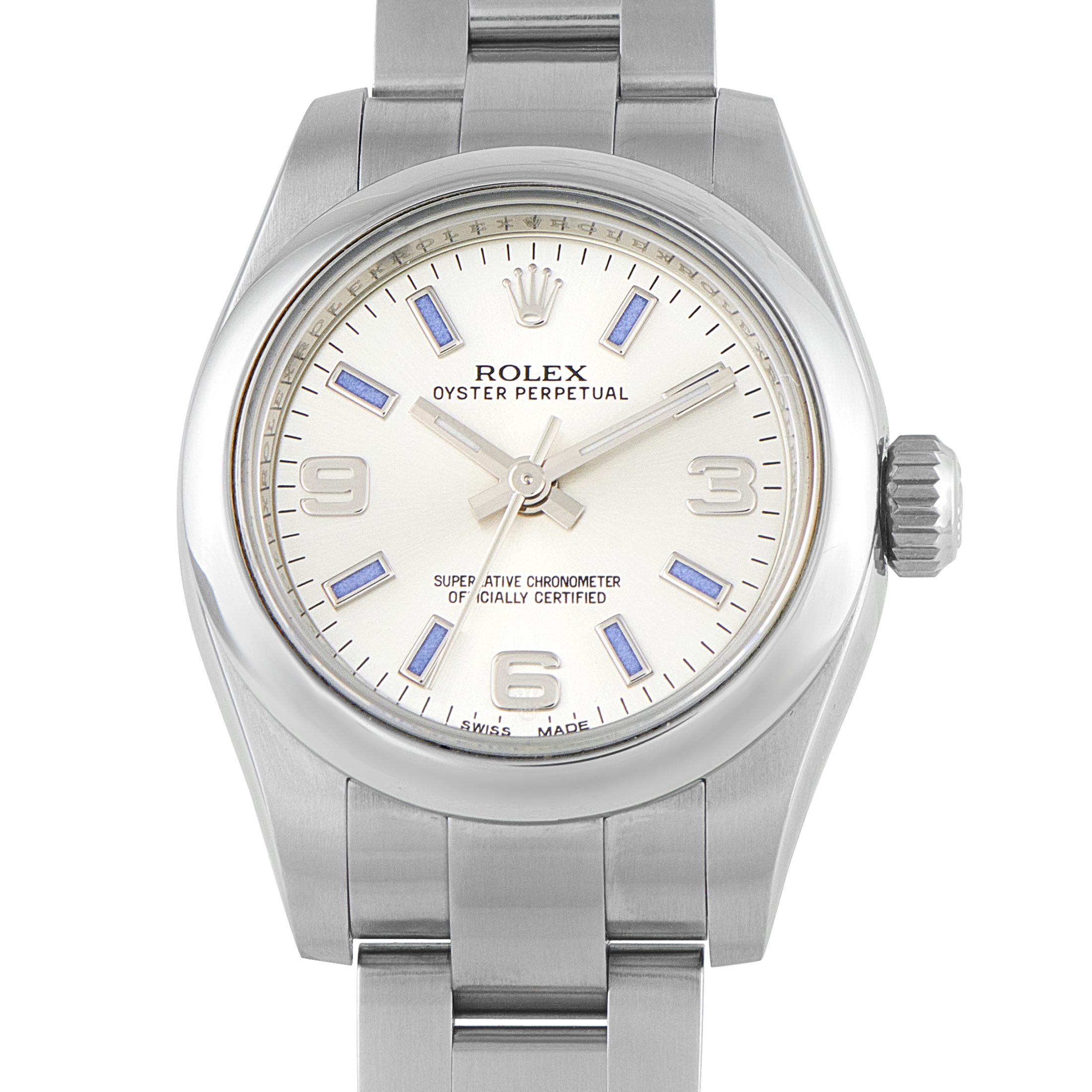 Rolex Oyster Perpetual 26 Domino's Pizza Steel Watch 176200