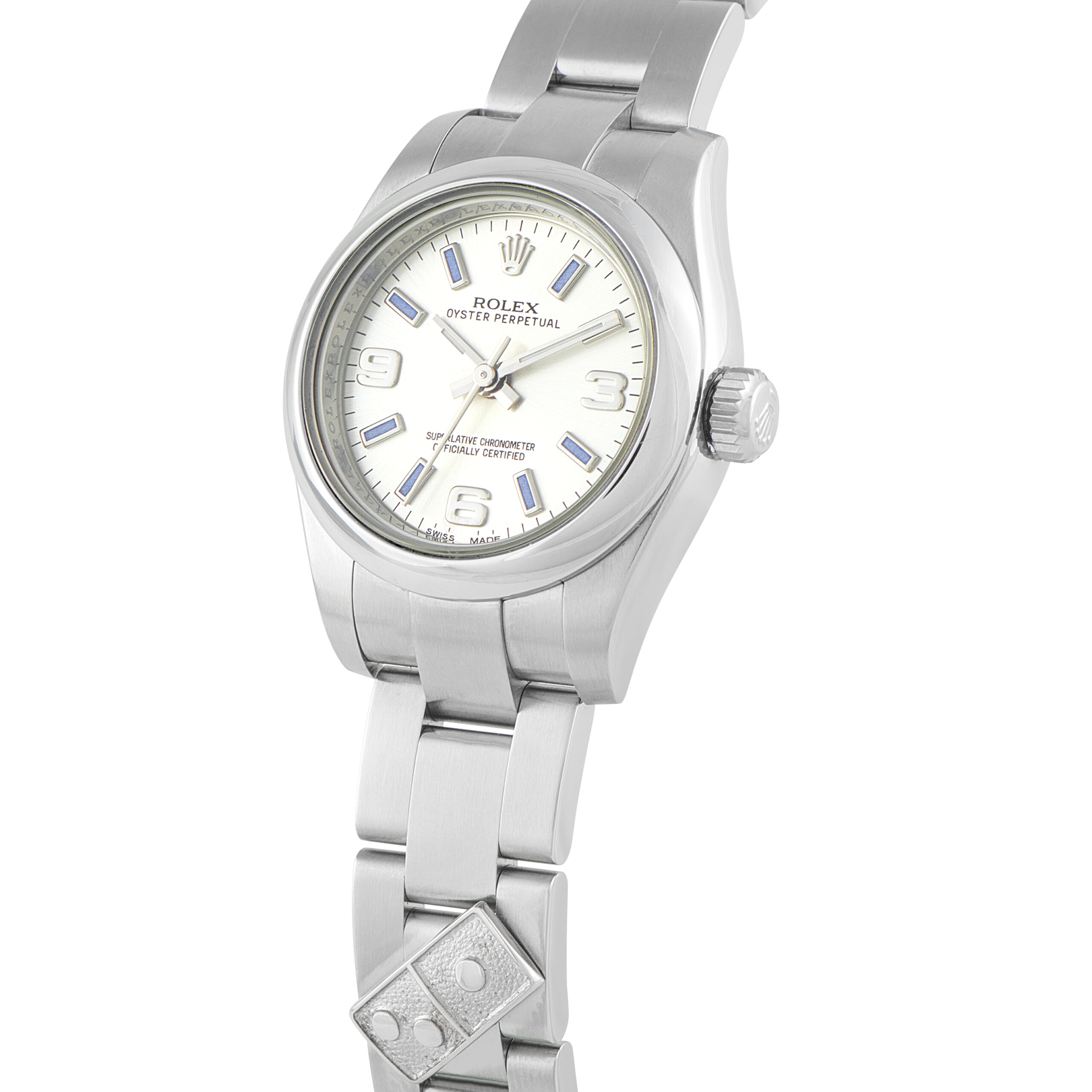 Rolex Oyster Perpetual 26 Domino's Pizza Steel Watch 176200 - Image 2