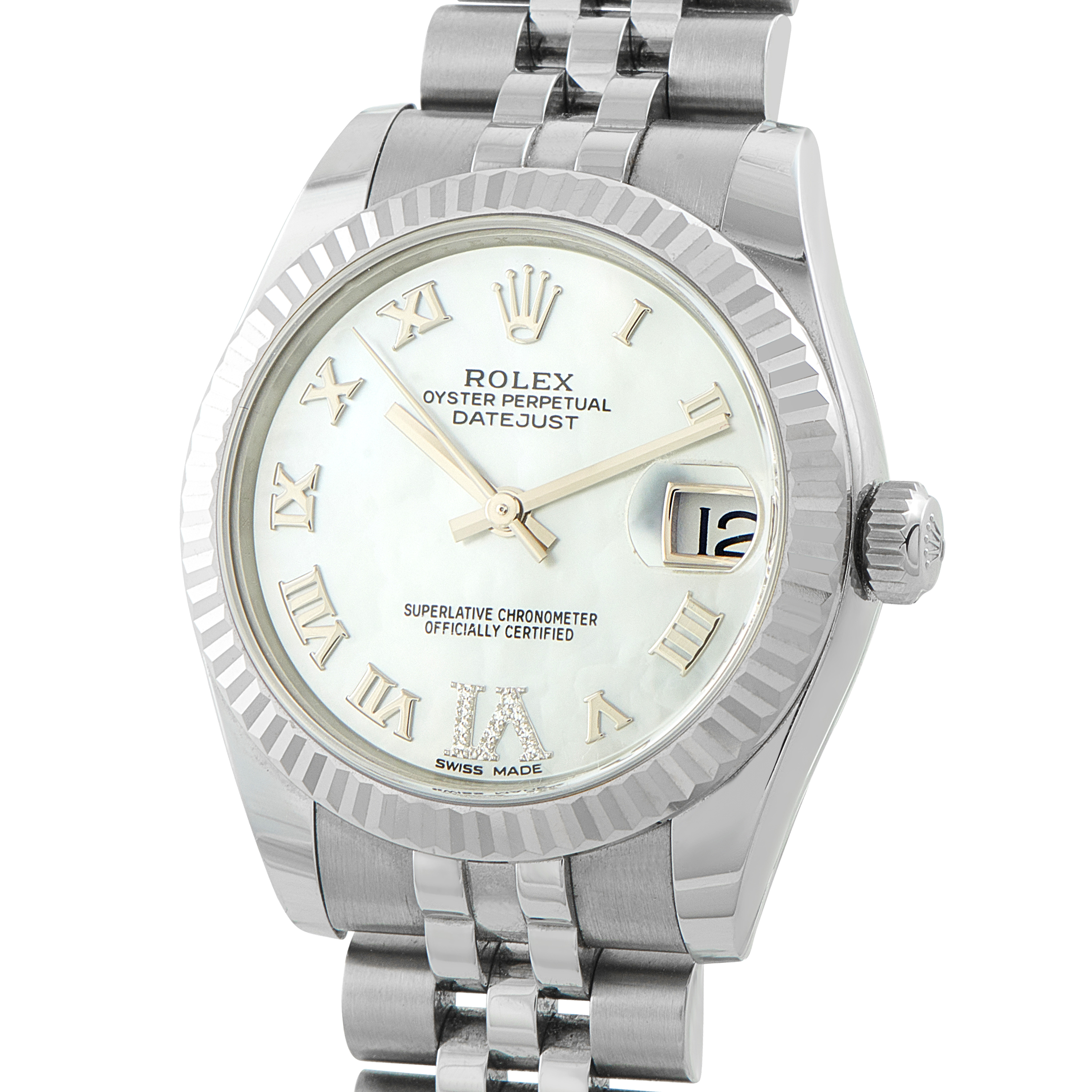 Rolex Datejust 31 Mother of Pearl Dial Steel Jubilee Watch 178274 - Image 2