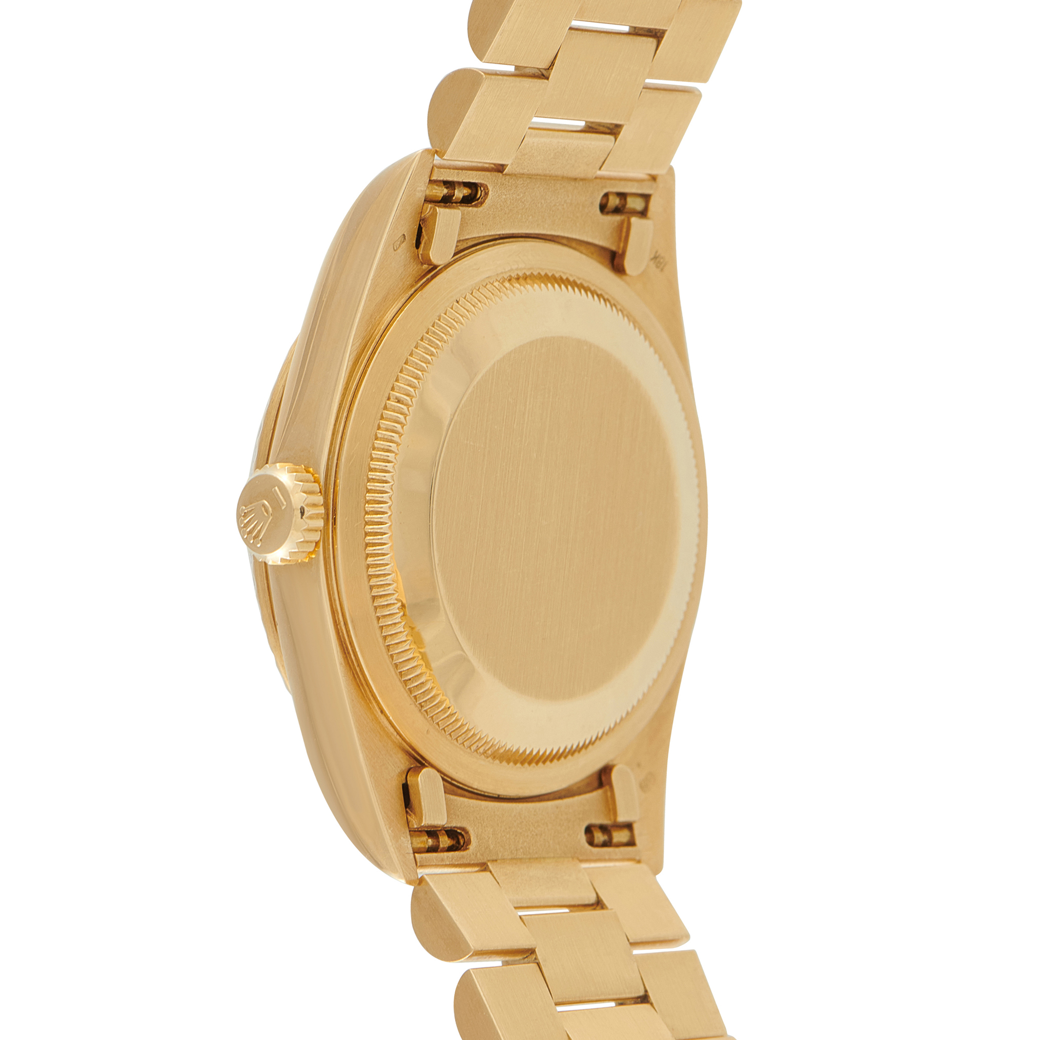 Rolex Day-Date 36 Onyx Dial Yellow Gold President Watch 18238 - Image 3