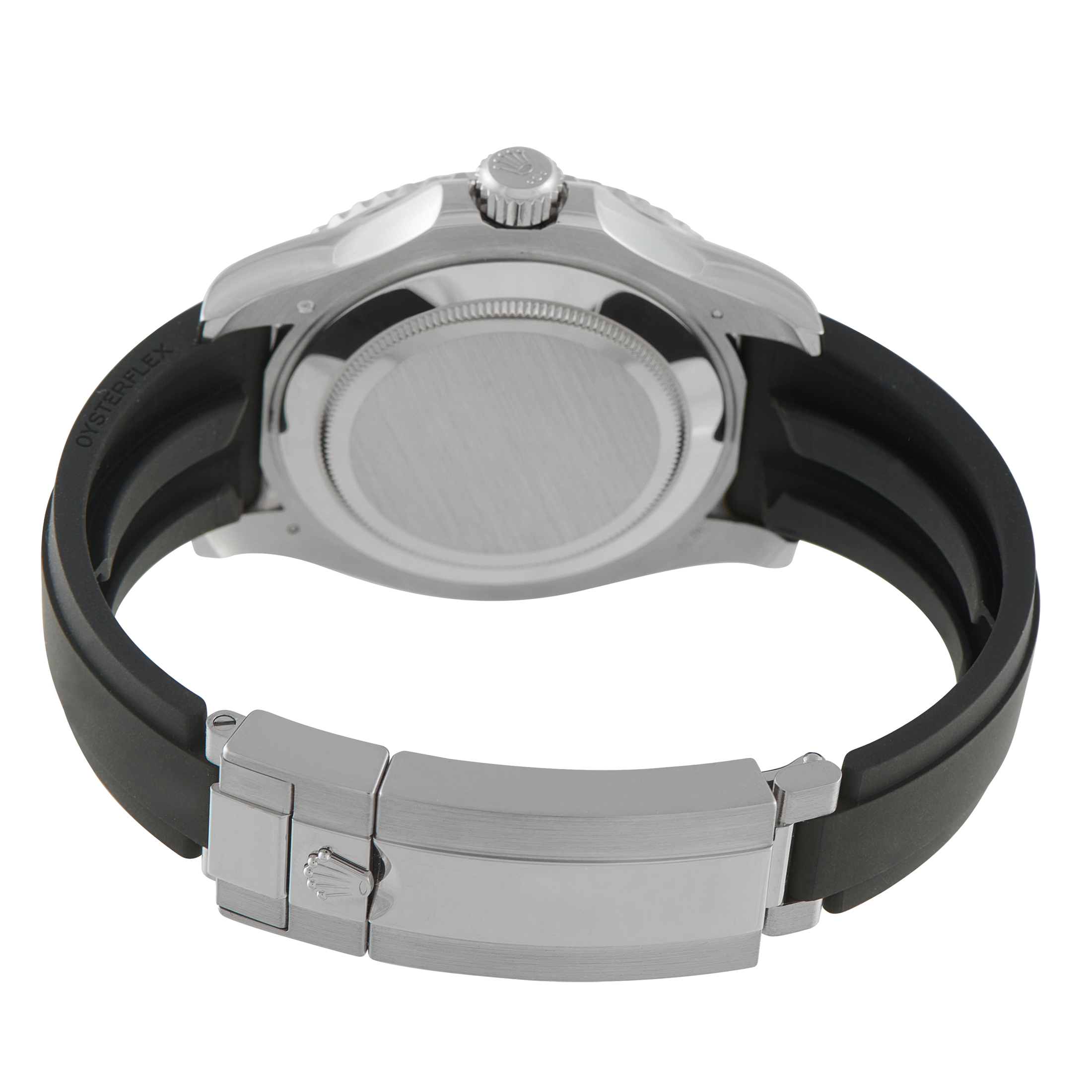 Rolex Yacht-Master 42 Black Dial White Gold Oysterflex Watch 226659 - Image 4