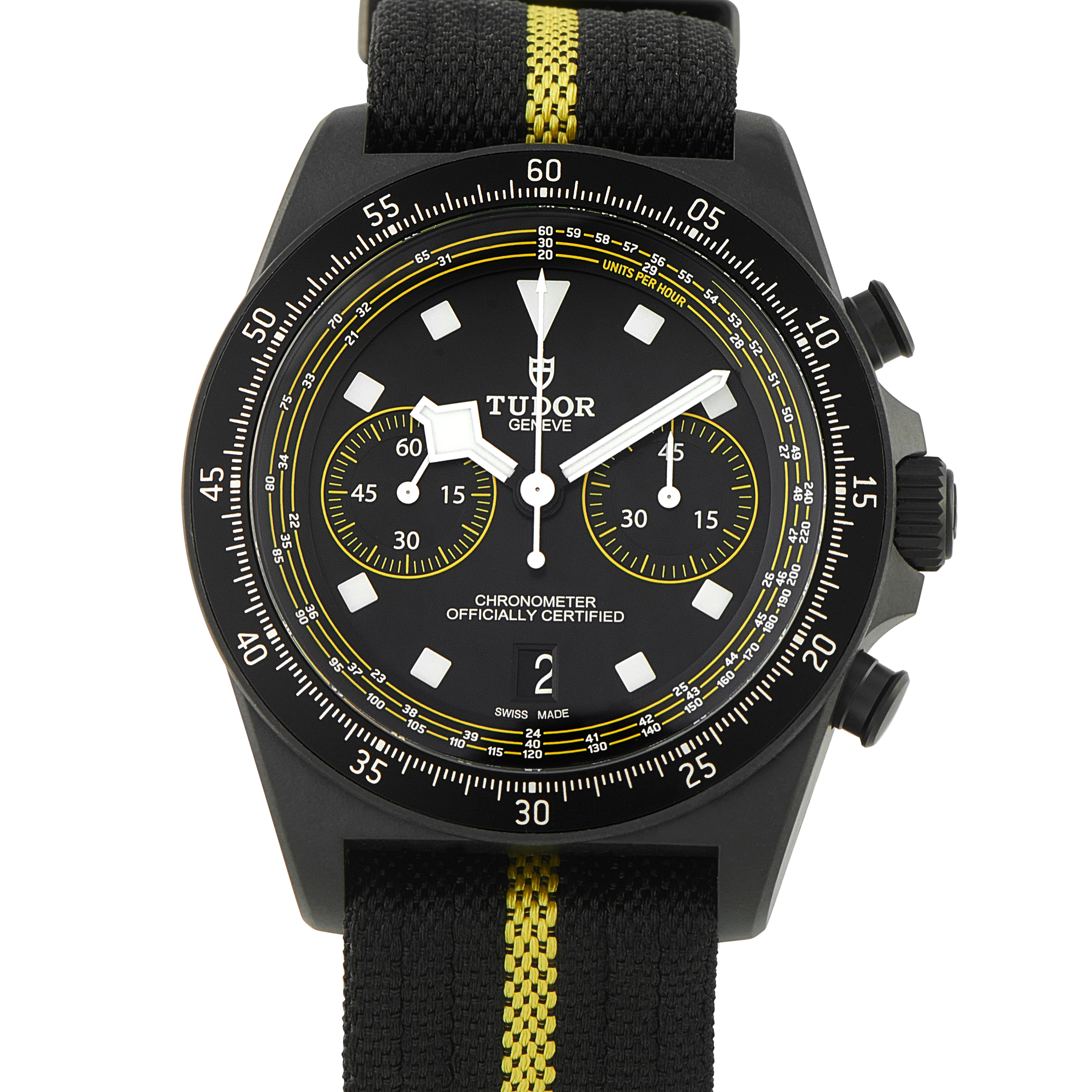 Tudor Pelagos FXD Chrono Yellow Watch 25827KNJN