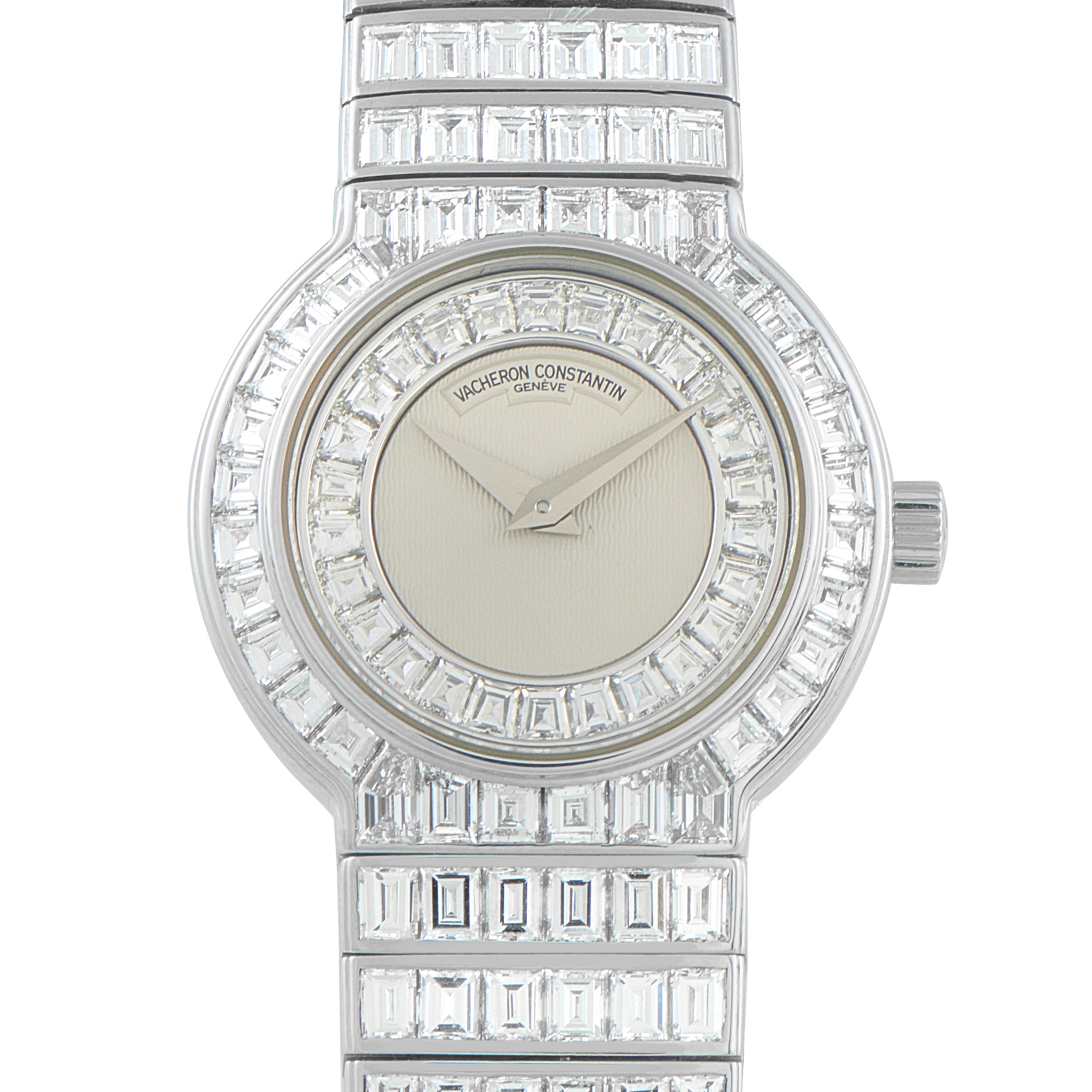 Vacheron Constantin Kalla Geneva Diamond and White Gold Watch Set 10546/146G-22 & 33546/146G-22 - Image 6