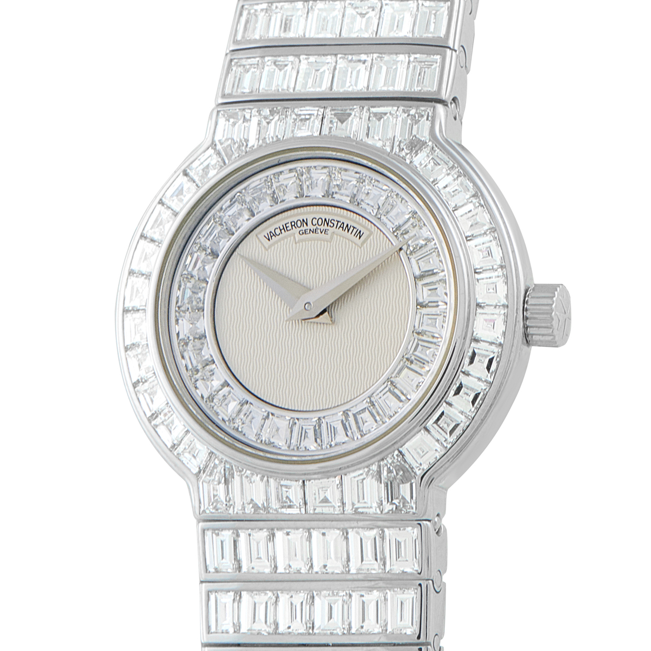 Vacheron Constantin Kalla Geneva Diamond and White Gold Watch Set 10546/146G-22 & 33546/146G-22 - Image 7