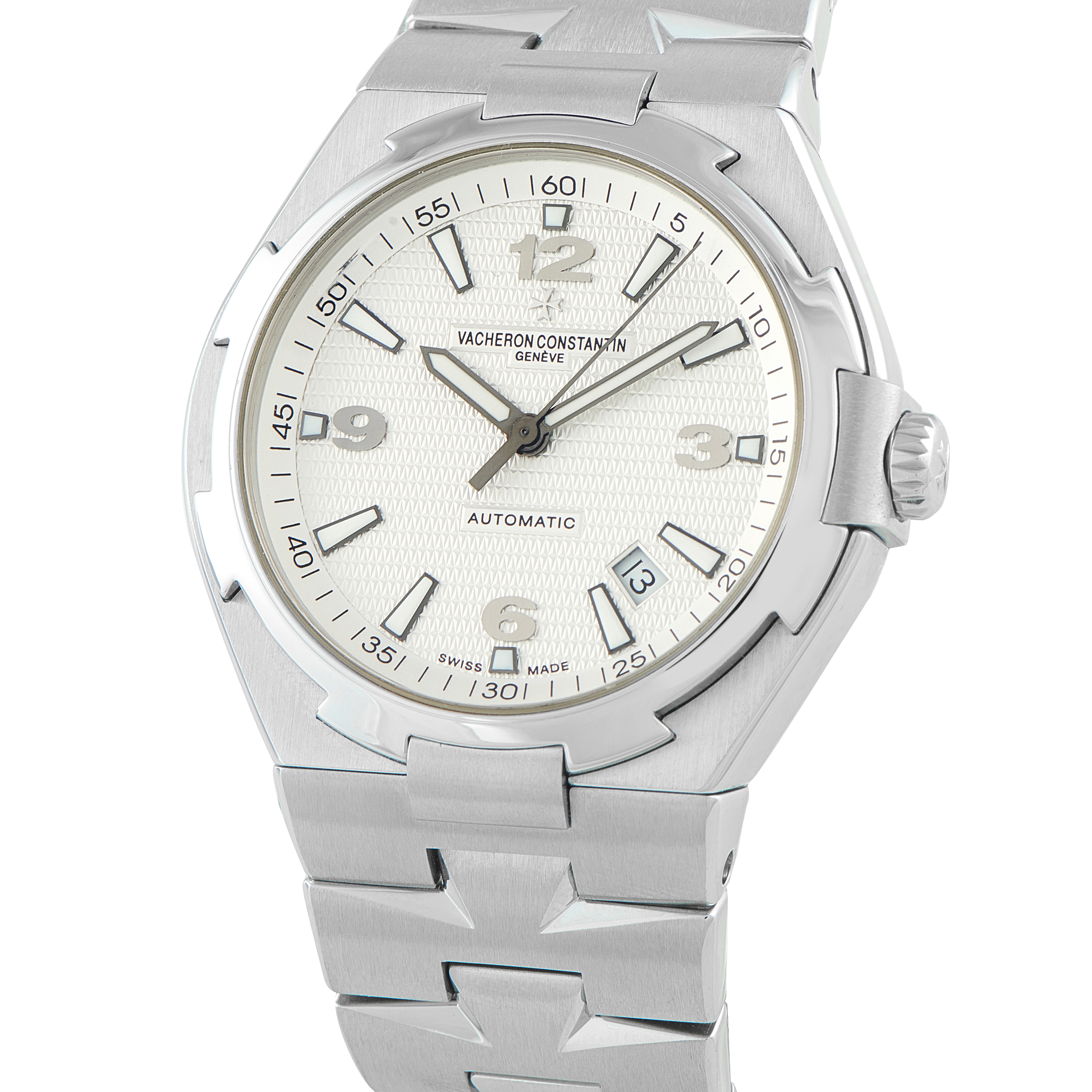 Vacheron Constantin Overseas Silver Dial Steel Watch 47040/B017-9093 - Image 2