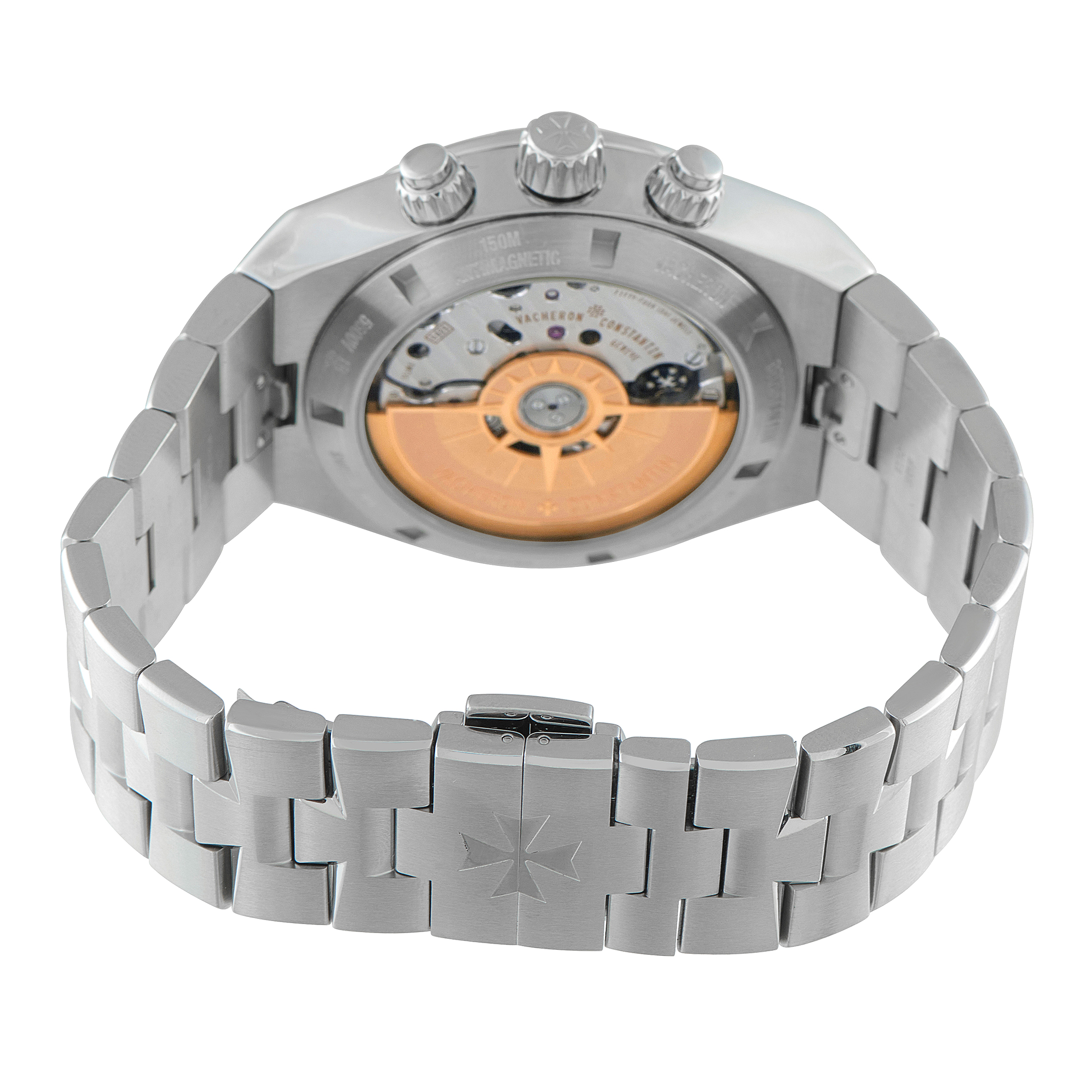 Vacheron Constantin Overseas Chronograph Steel Watch 5500v - Image 4