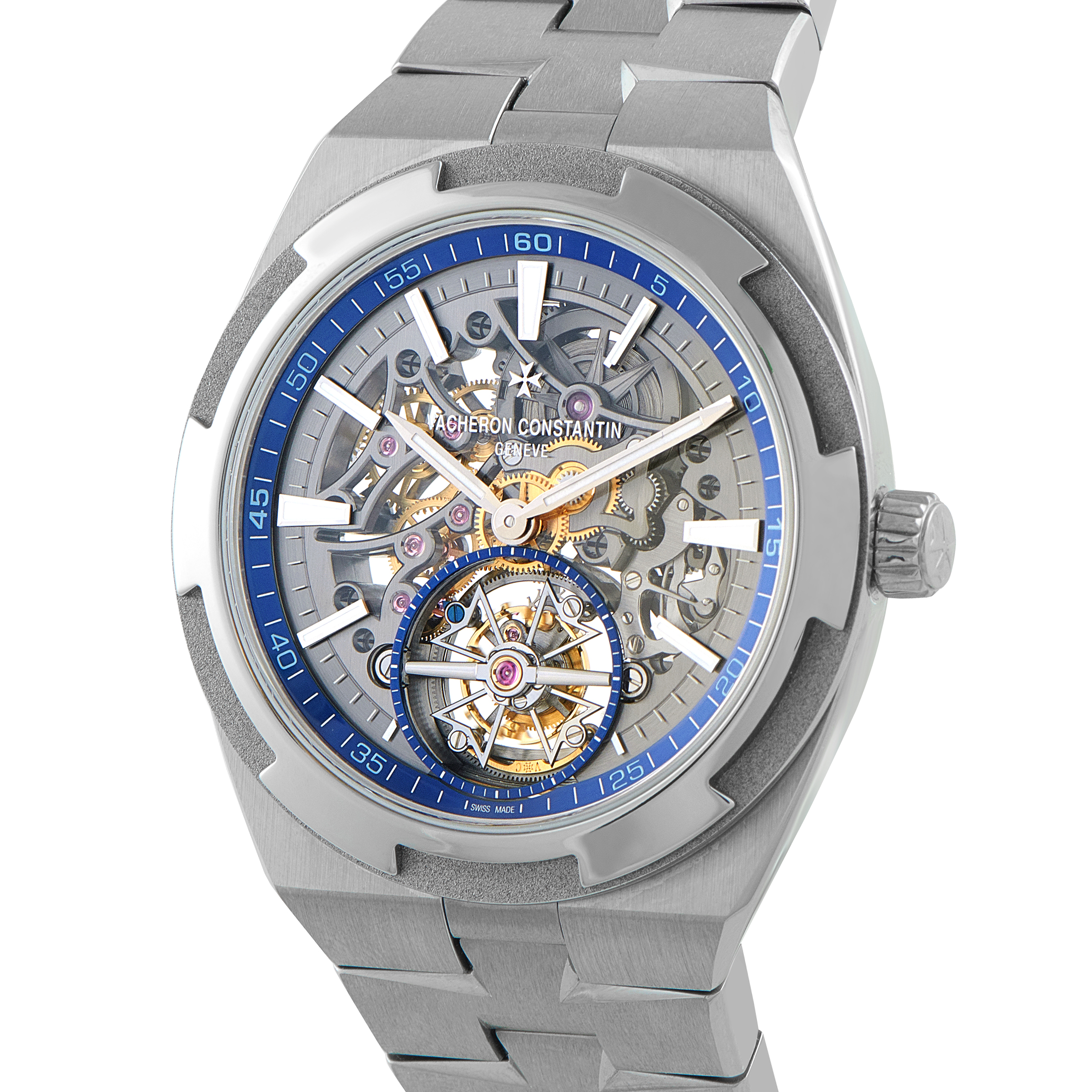 Vacheron Constantin Overseas Tourbillon Skeleton Titanium Watch 6000V/210T-B935 - Image 2