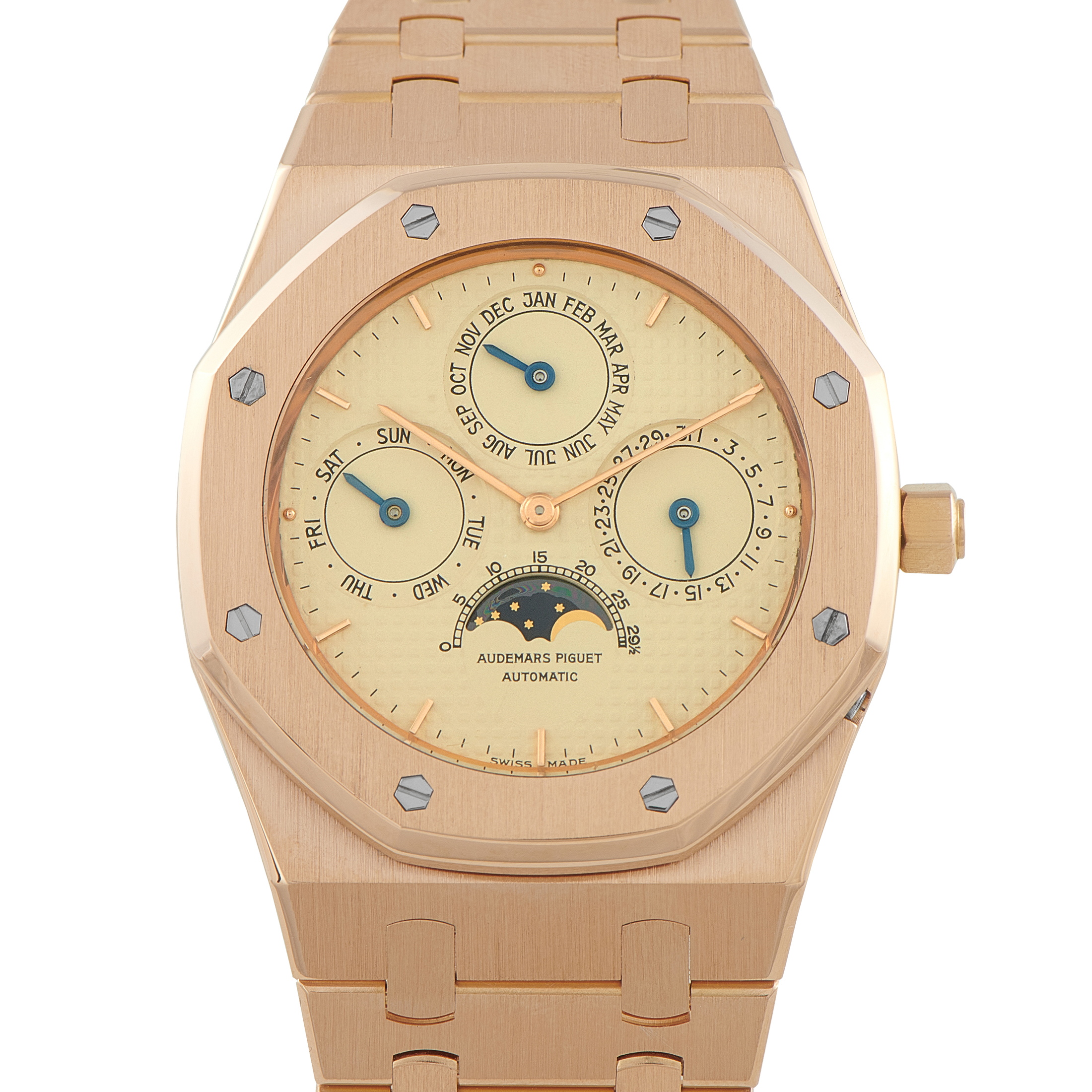 Audemars Piguet Royal Oak Quantieme Perpetual Calendar Rose Gold Watch 25686OR.OO.0944OR.01
