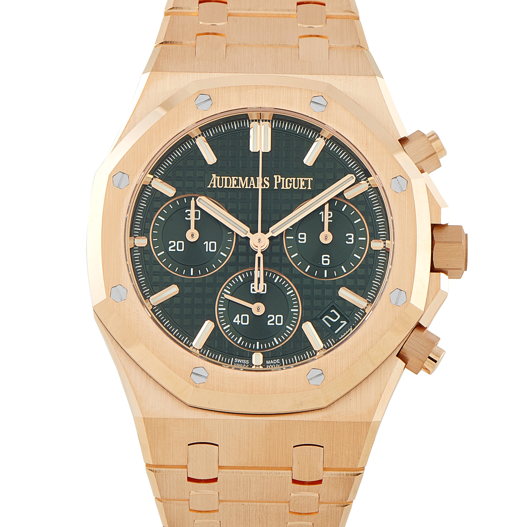 Audemars Piguet Royal Oak Rose Gold Chronograph Watch 26240or.oo.1320or.08